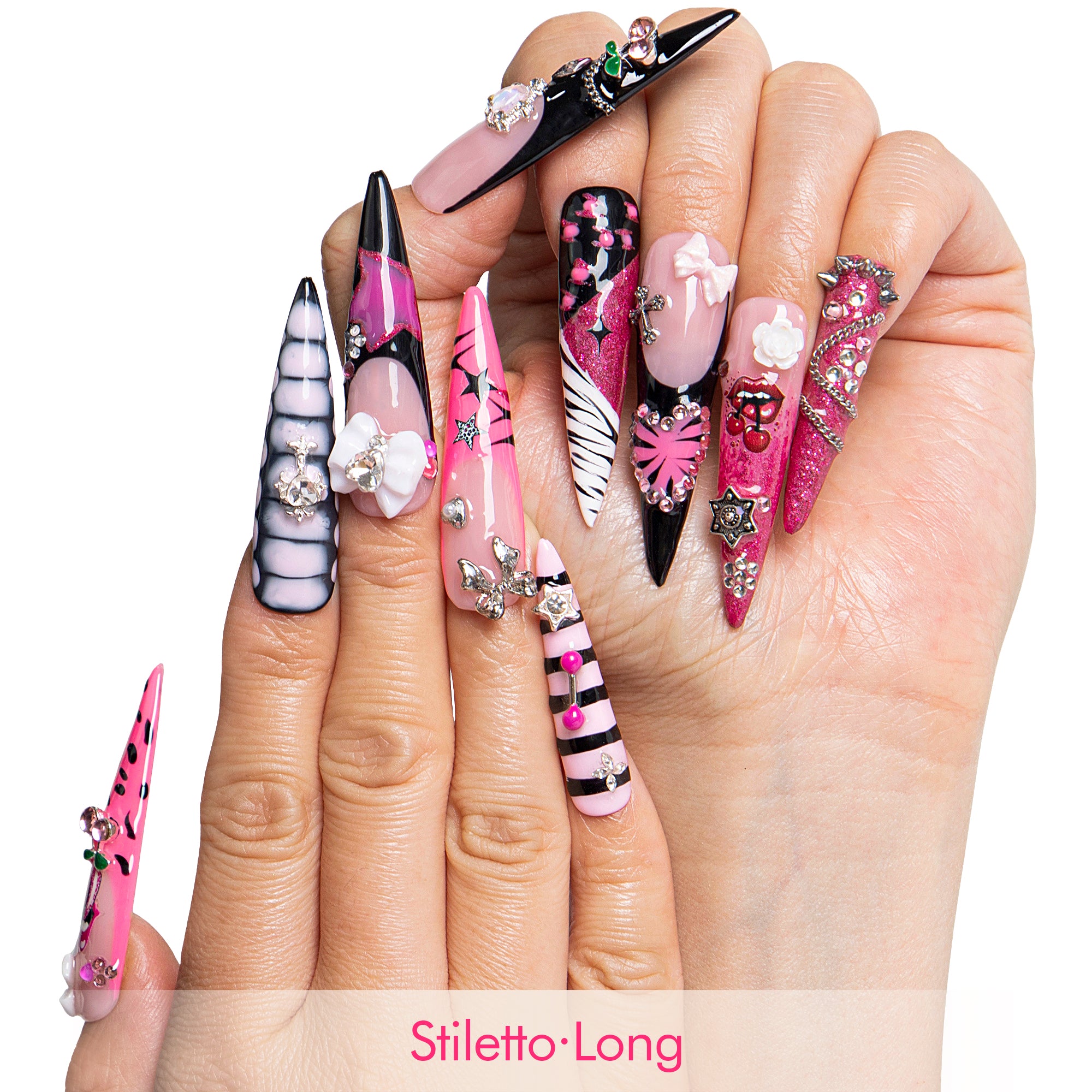 Rebel Queen Handmade Nails H709