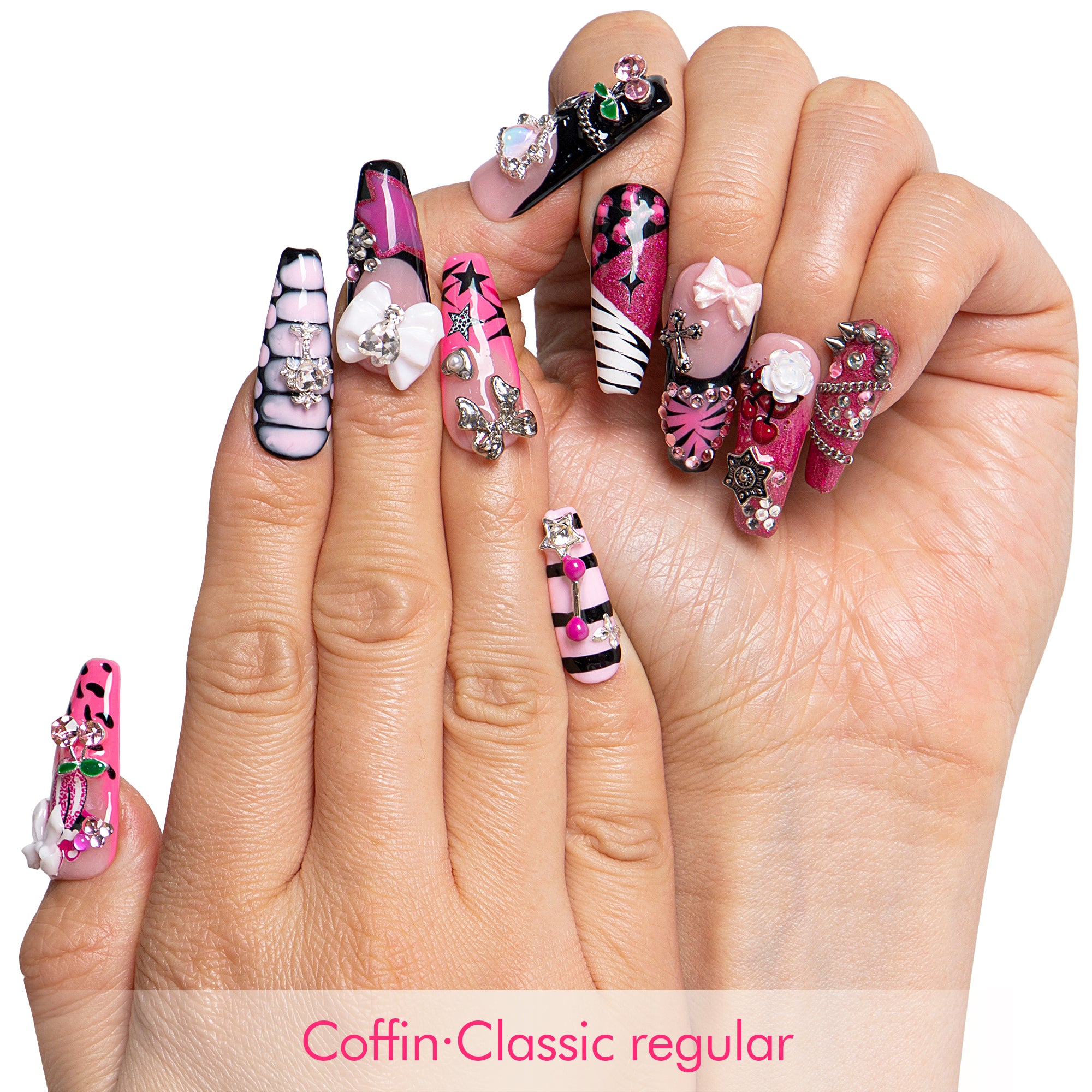 Rebel Queen Handmade Nails H709