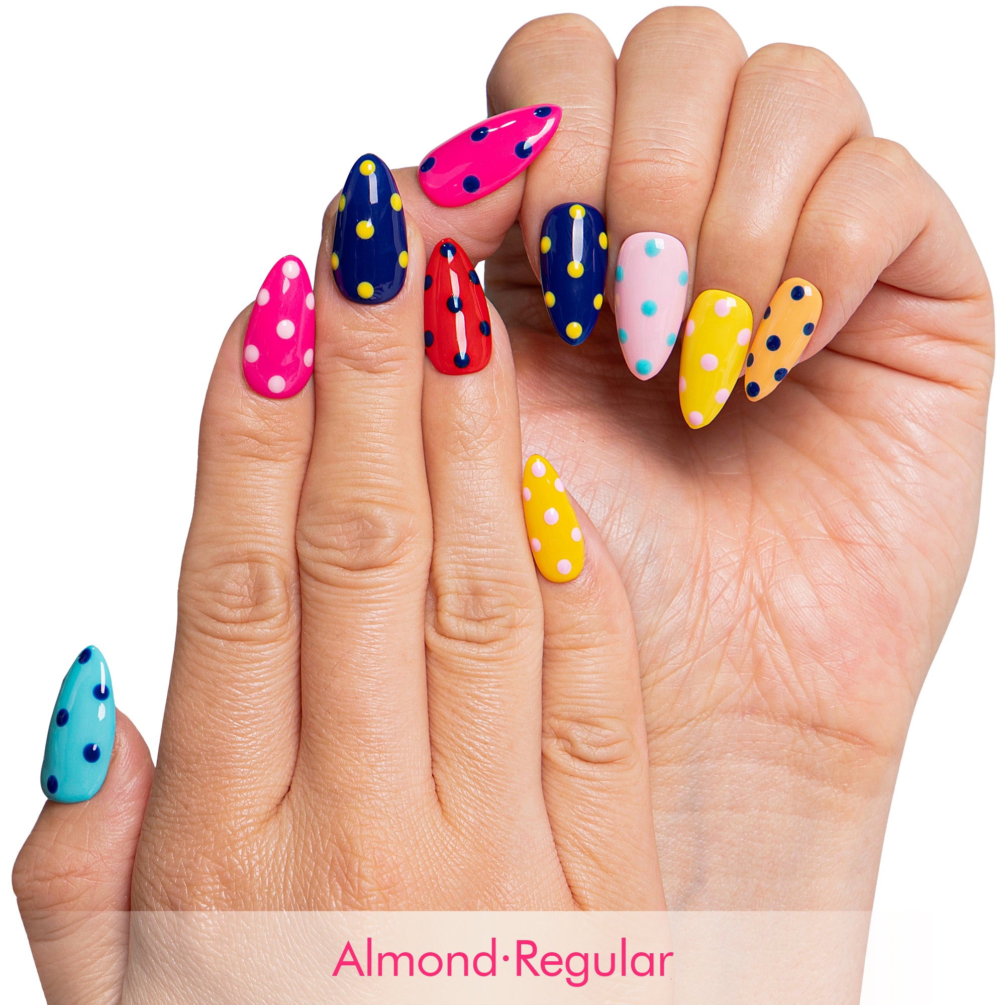 Polka Party Handmade Nails H715