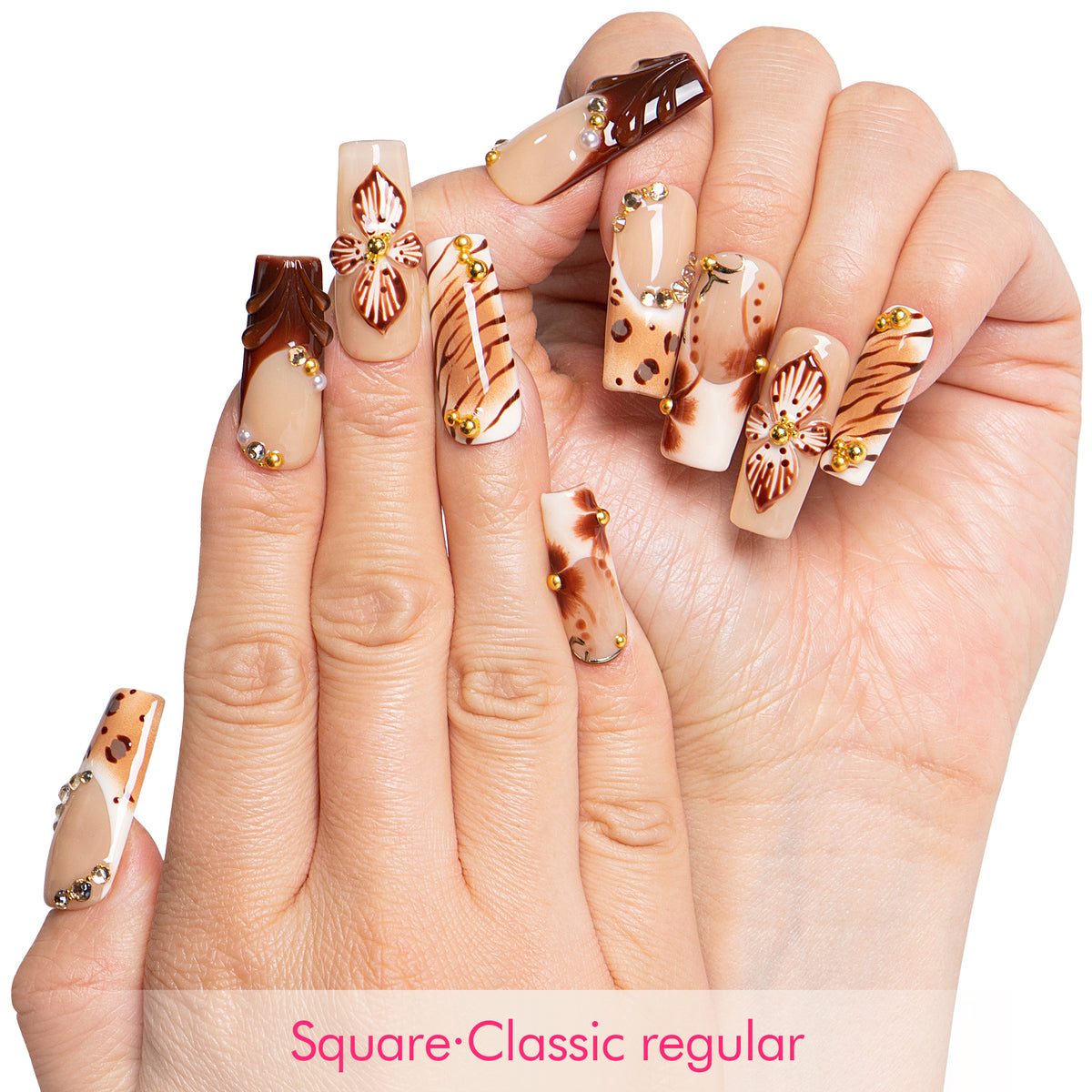 Wild Cocoa Handmade Nails H718