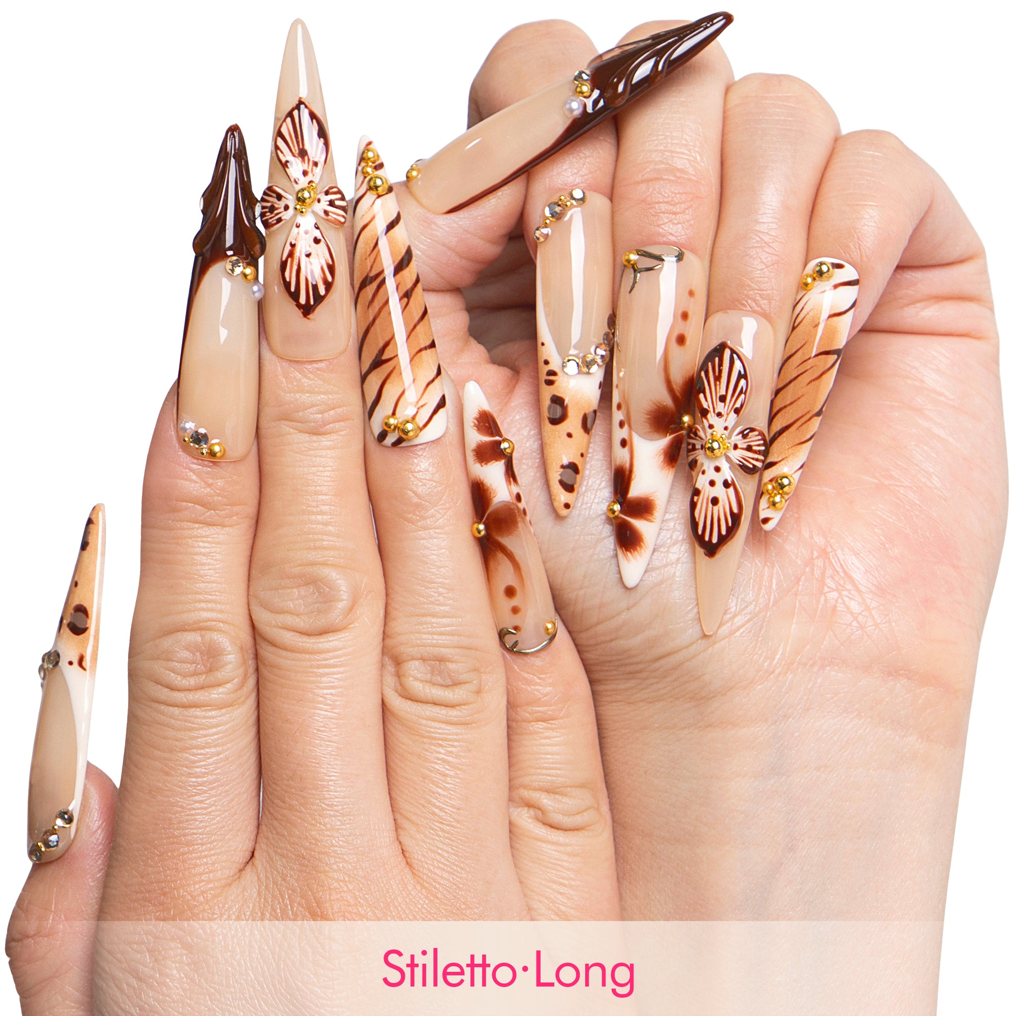 Wild Cocoa Handmade Nails H718