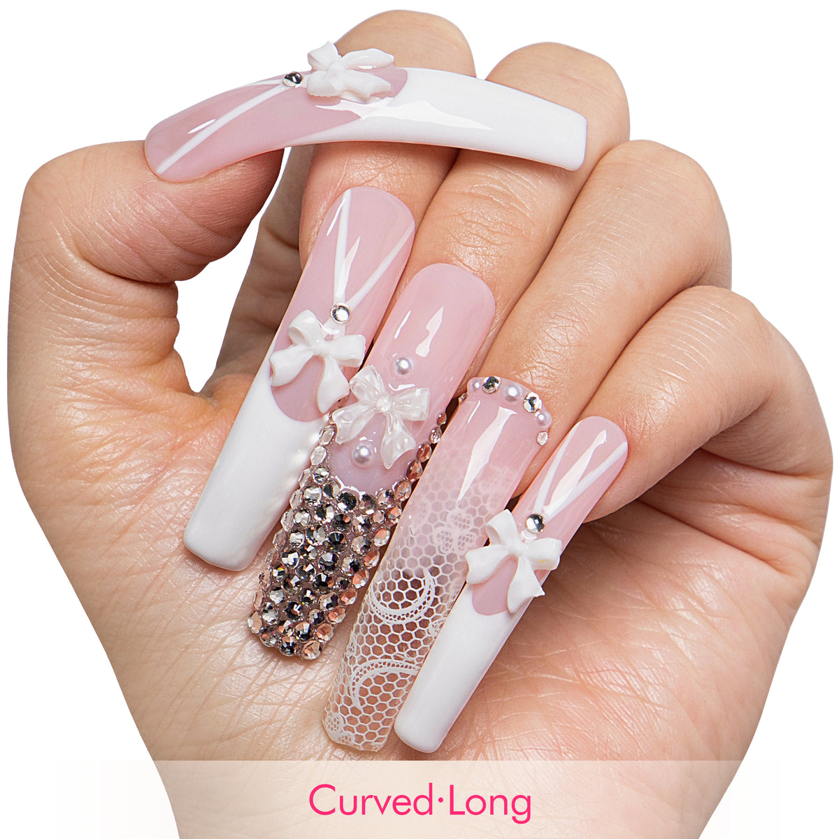 Ribbon Dream Handmade Nails H720