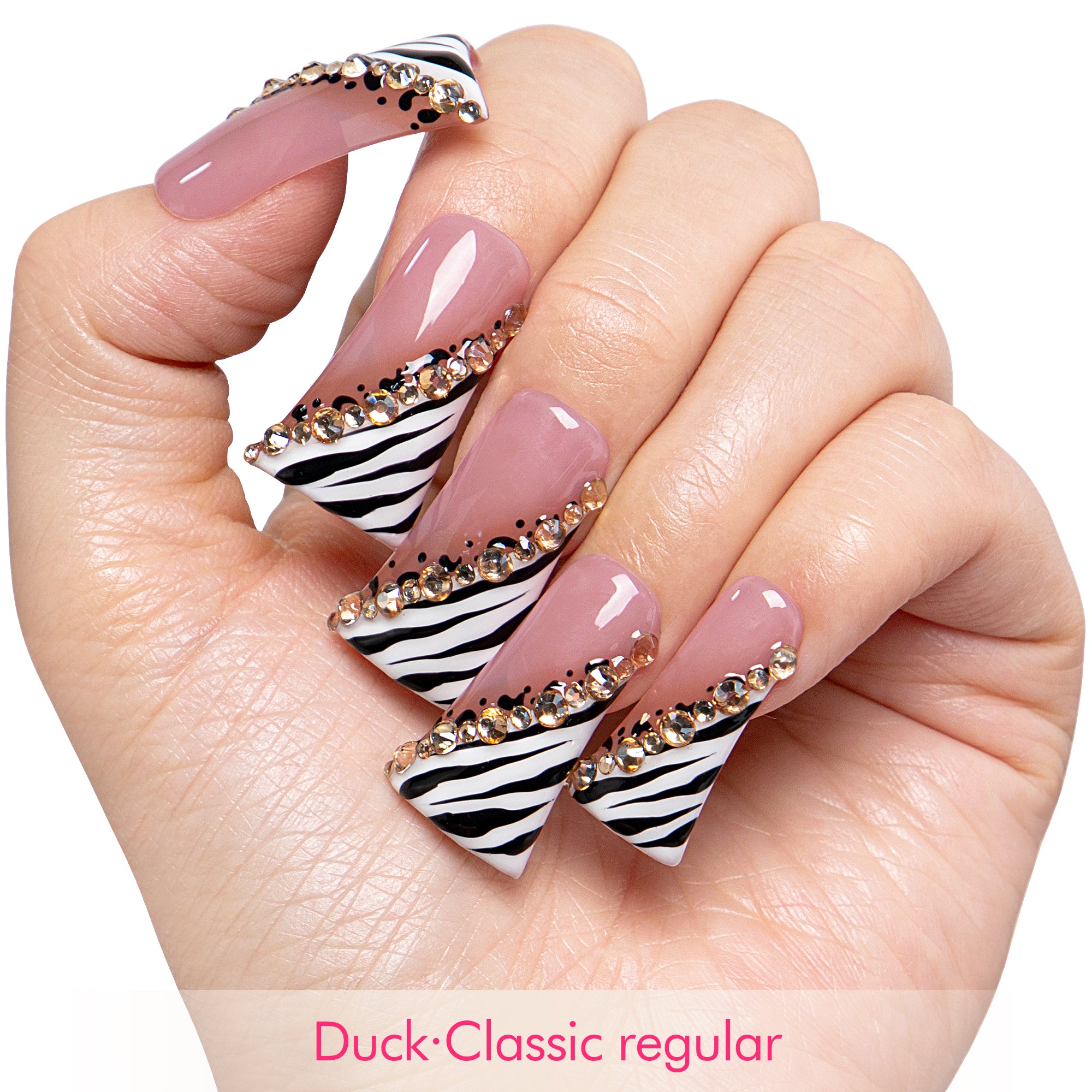 Safari Sparkle Handmade Nails H721