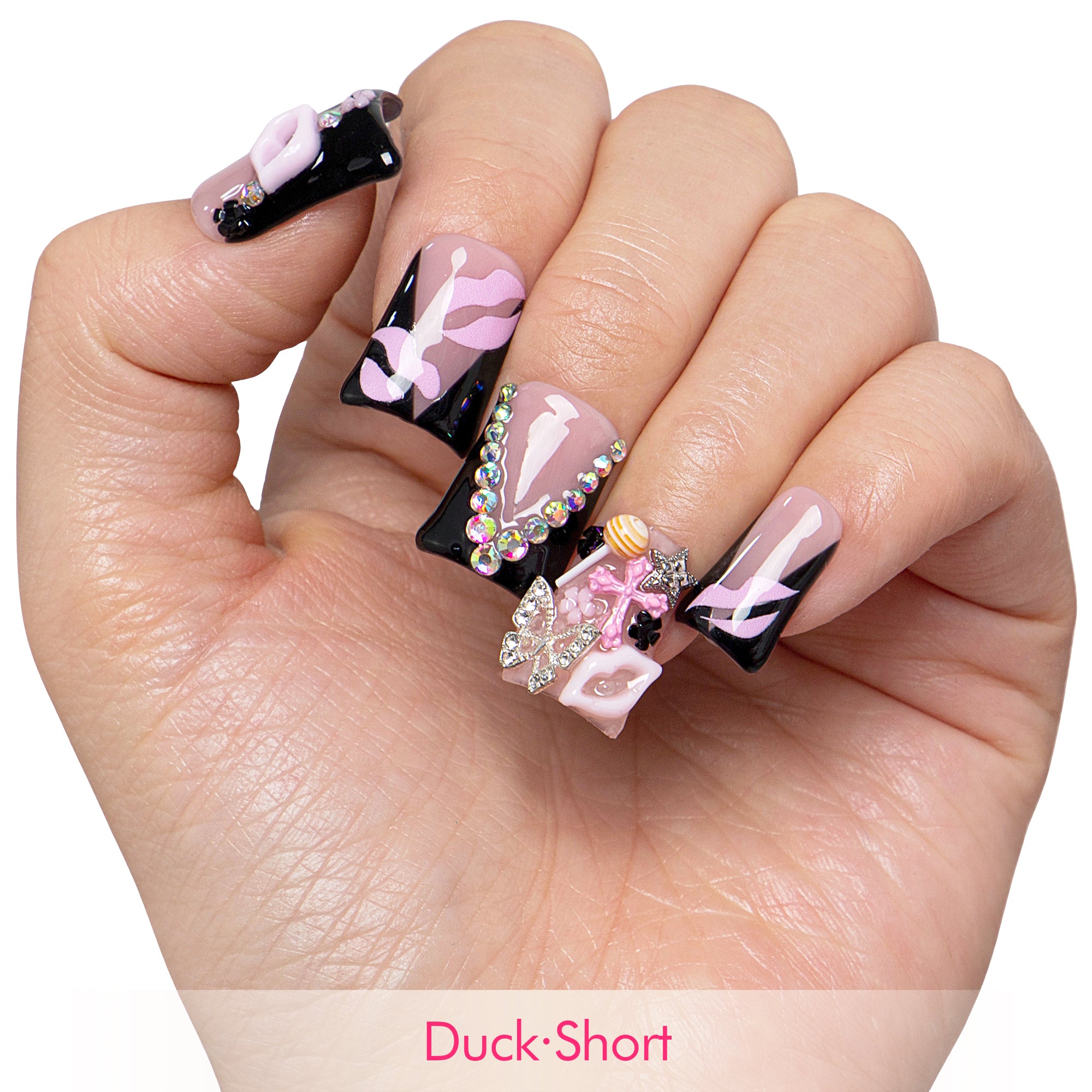 Sweetheart Kiss Handmade Nails H725