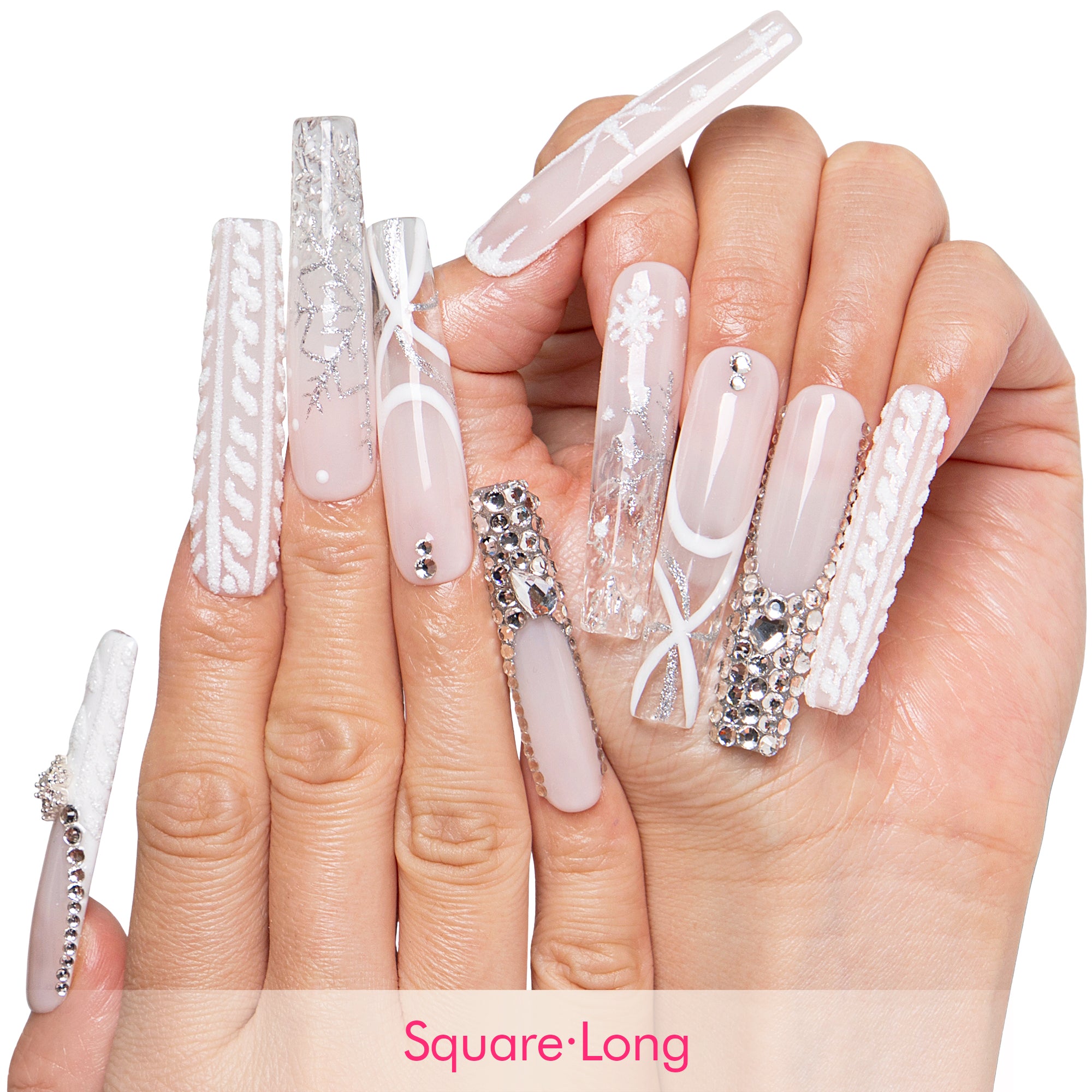 Snowlight Couture Handmade Nails H733