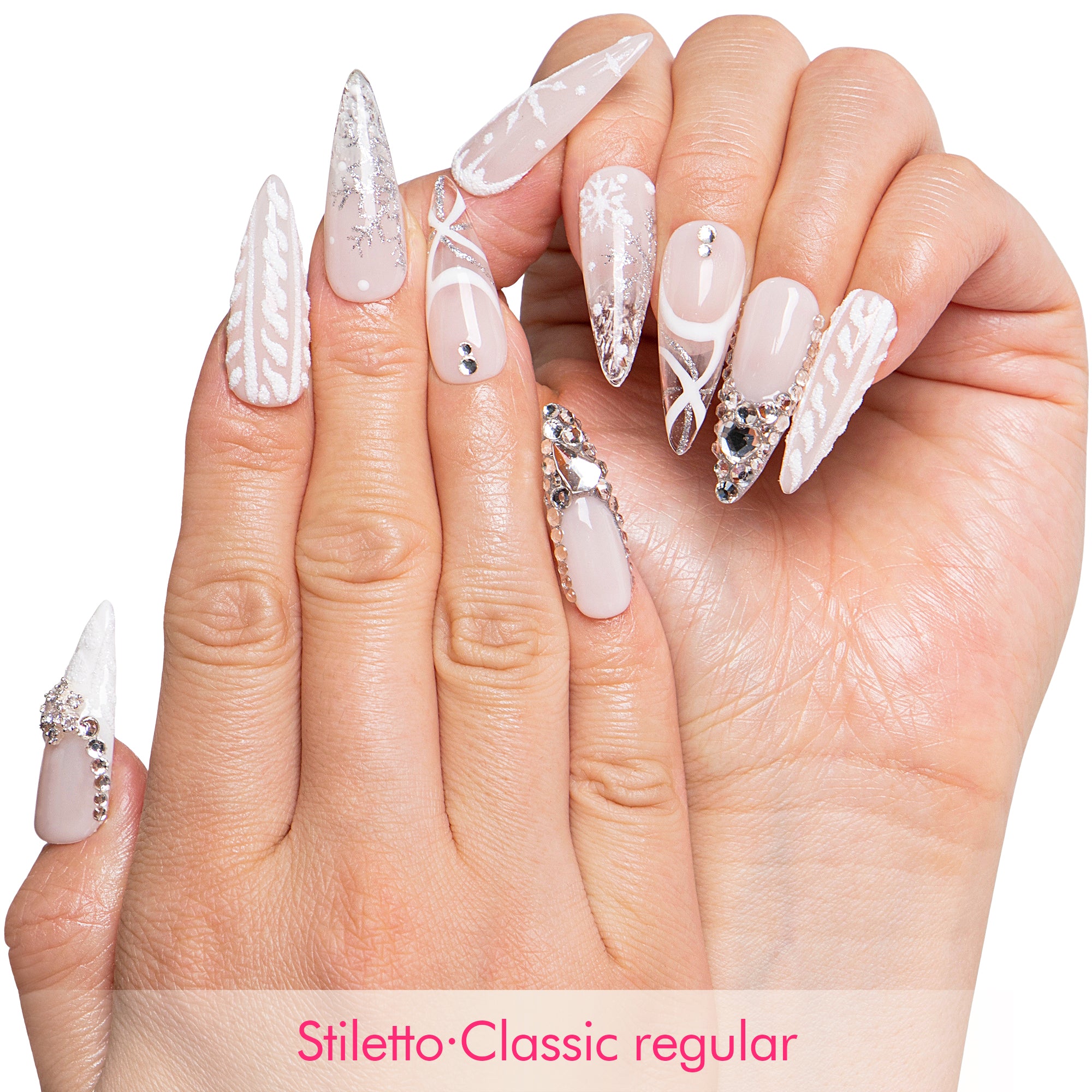 Snowlight Couture Handmade Nails H733