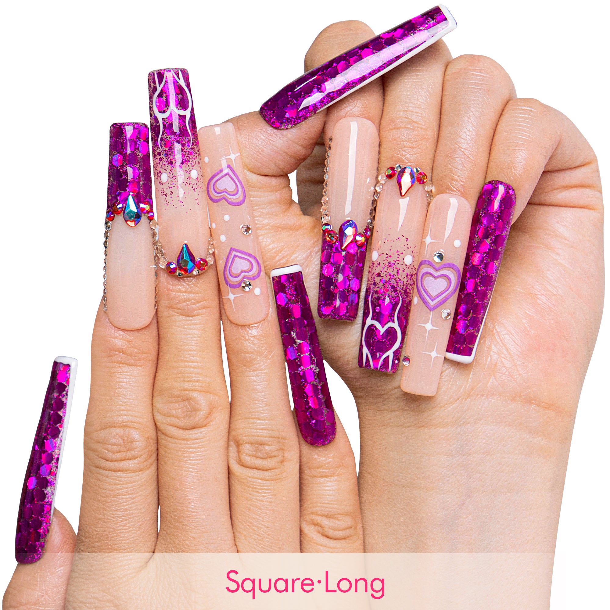 Violet Riot Handmade Nails H734