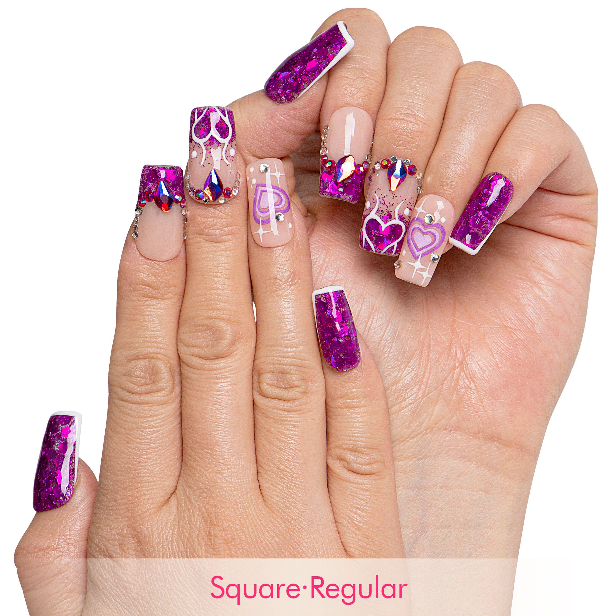 Violet Riot Handmade Nails H734