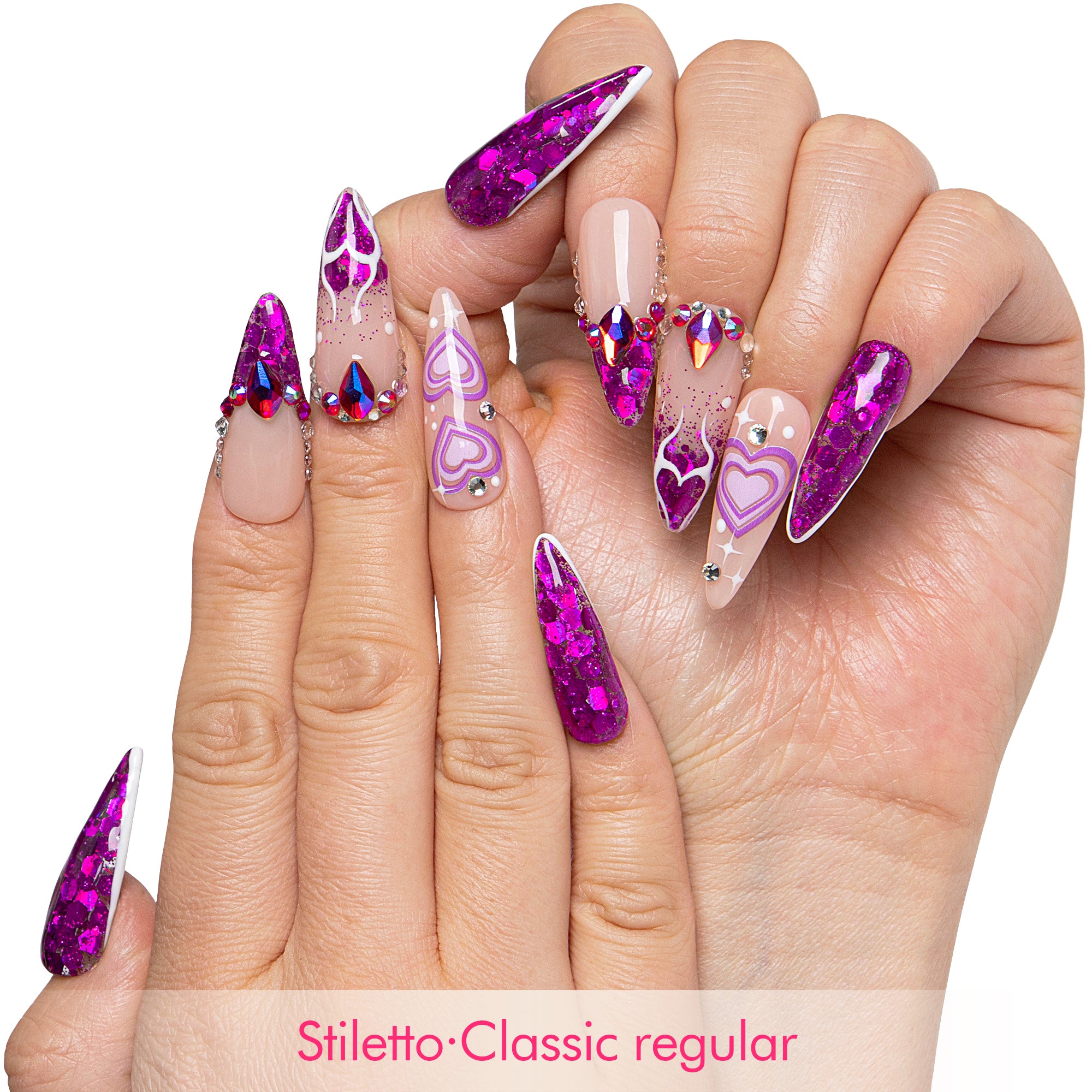 Violet Riot Handmade Nails H734
