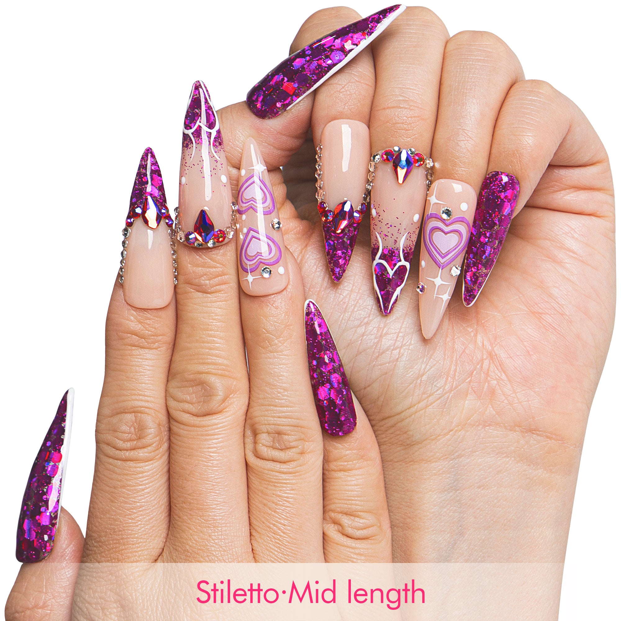 Violet Riot Handmade Nails H734