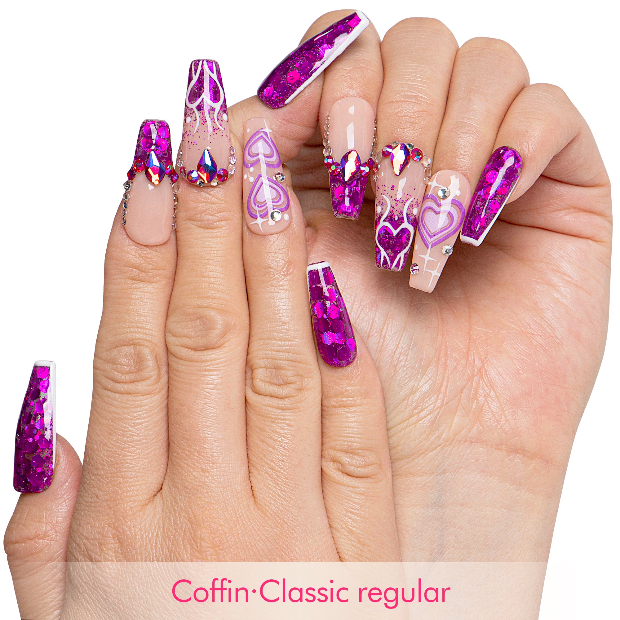 Violet Riot Handmade Nails H734