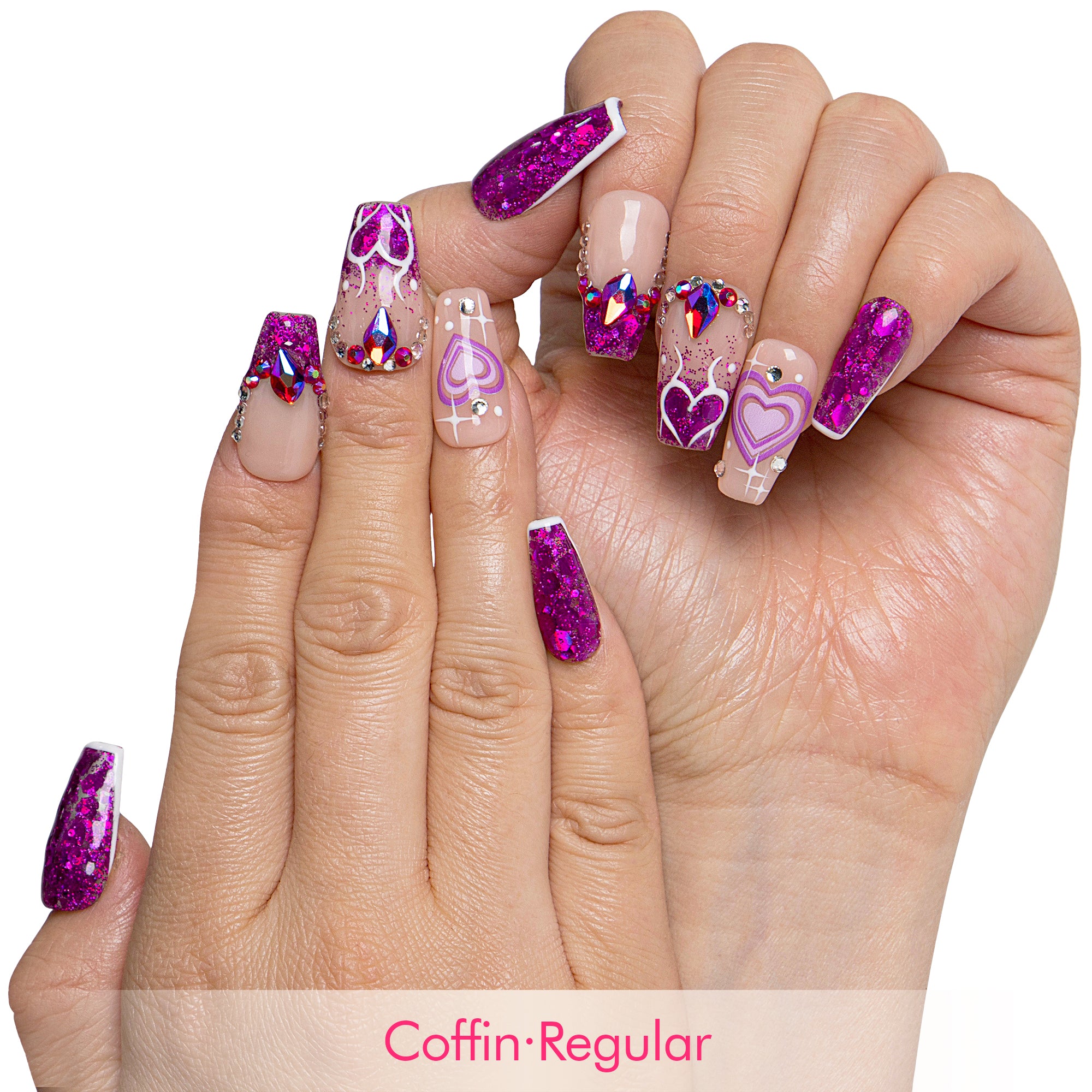 Violet Riot Handmade Nails H734