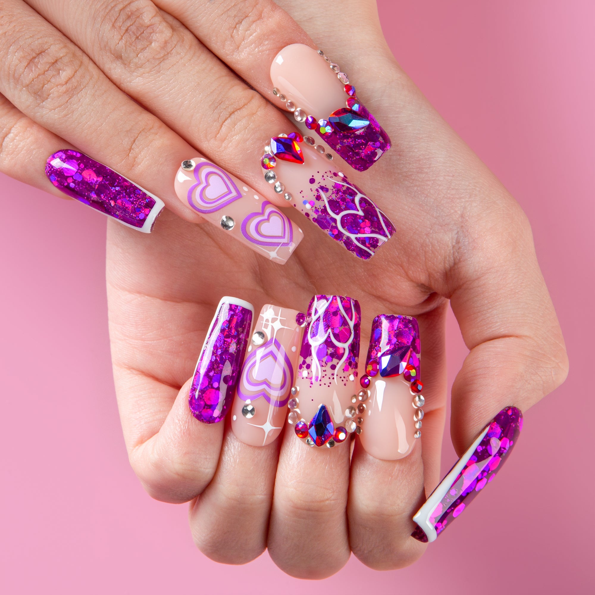 Violet Riot Handmade Nails H734