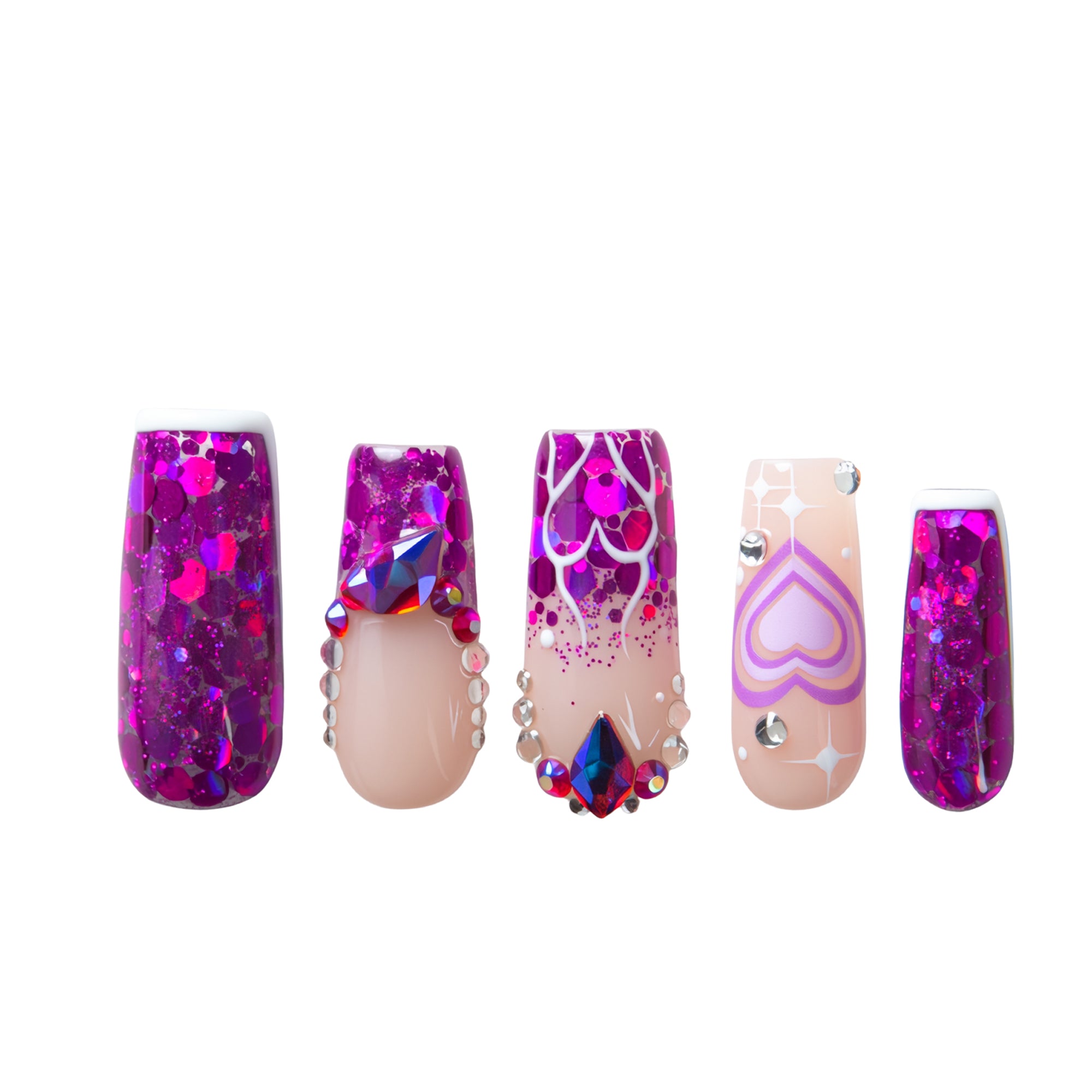 Violet Riot Handmade Nails H734