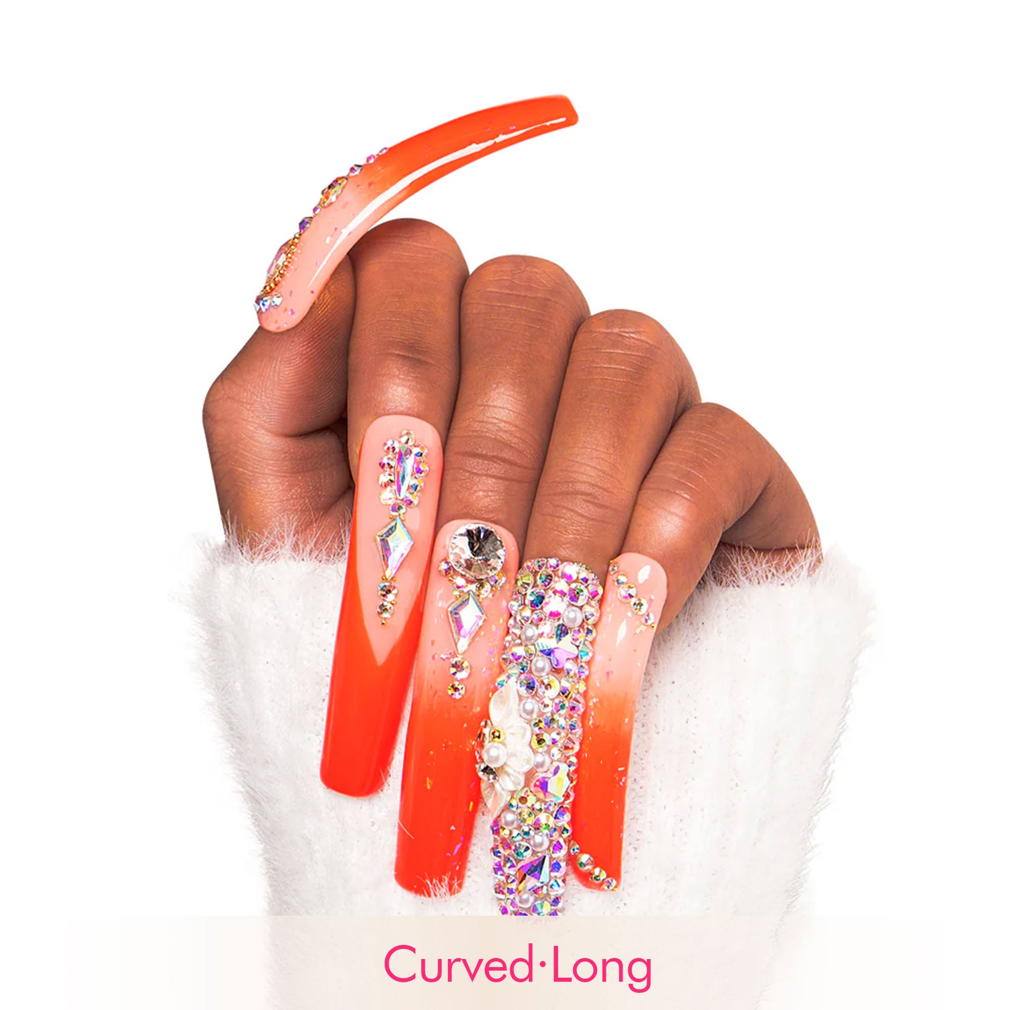 Sleeping Beauty Handmade Nails H74