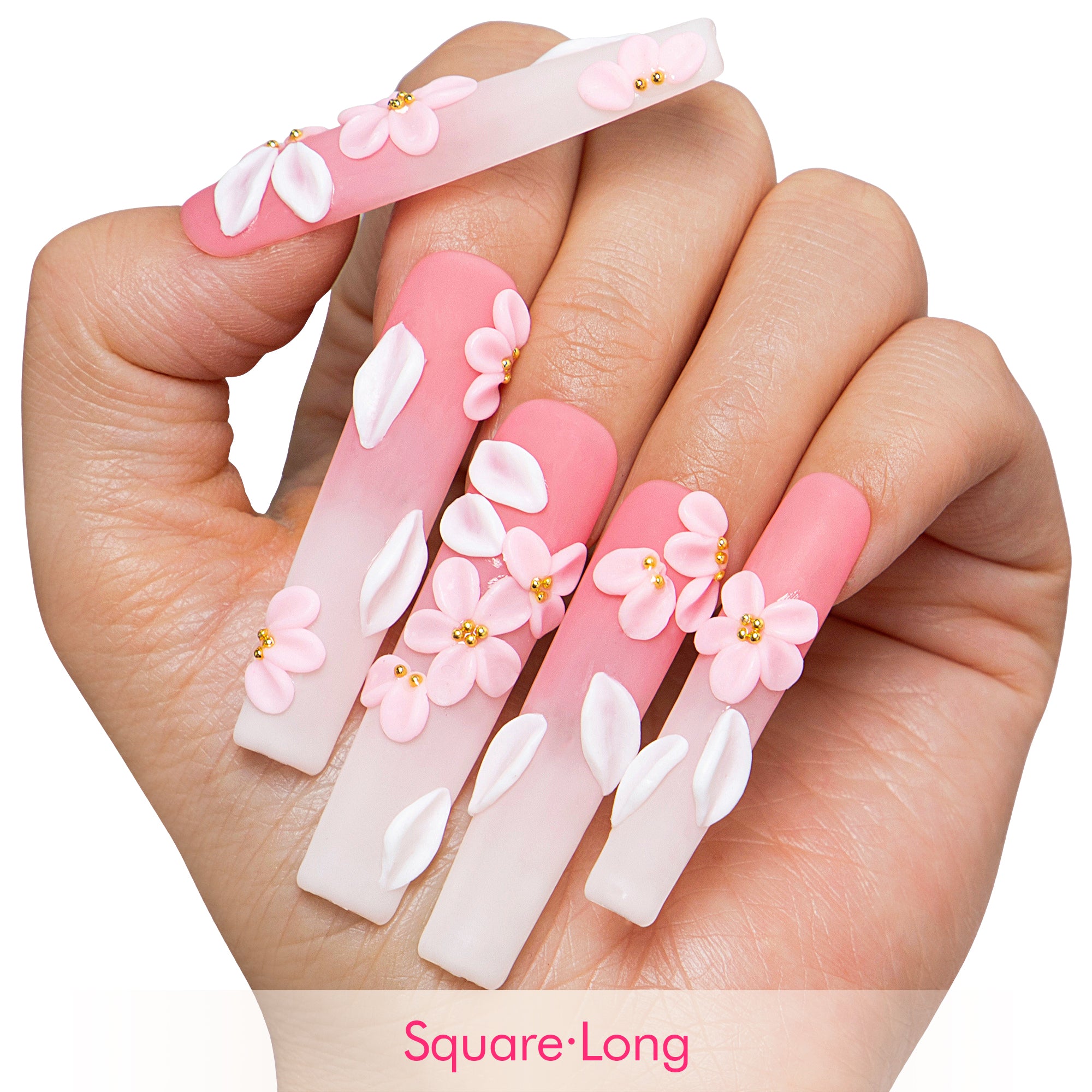 Sakura Petal Handmade Nails H756