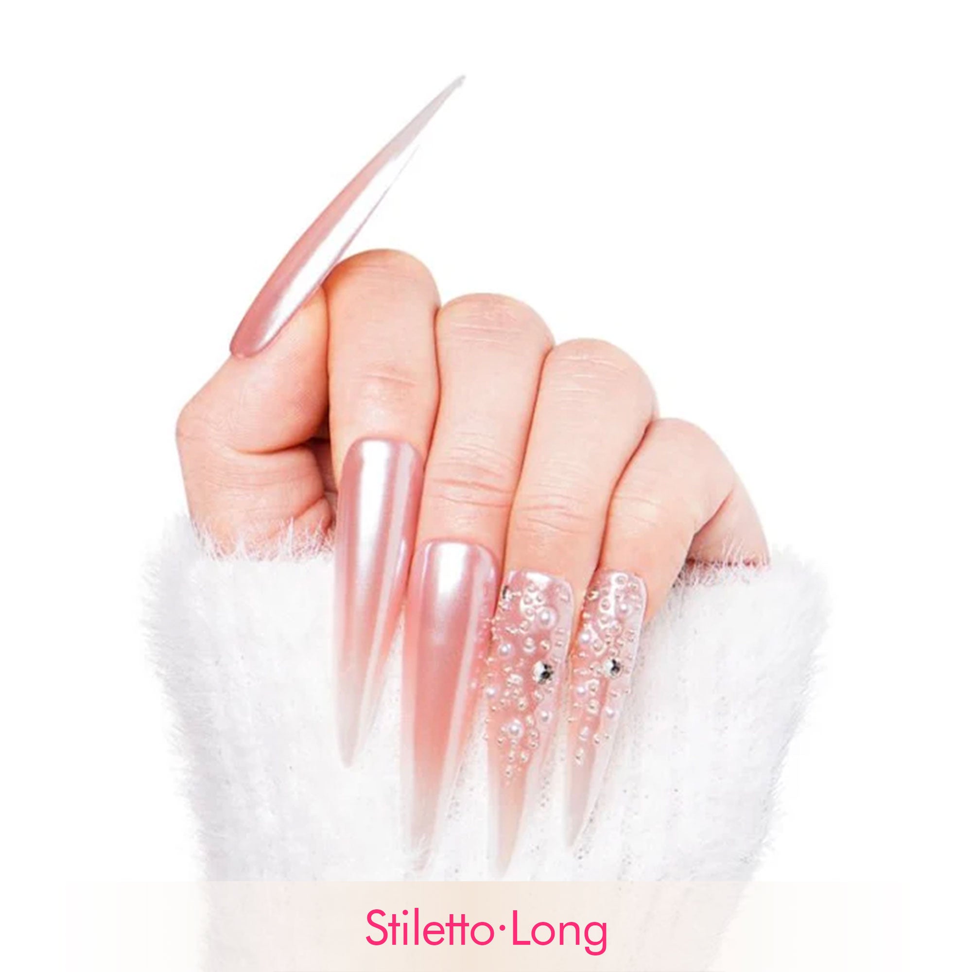 Dream Wedding Handmade Nails H76