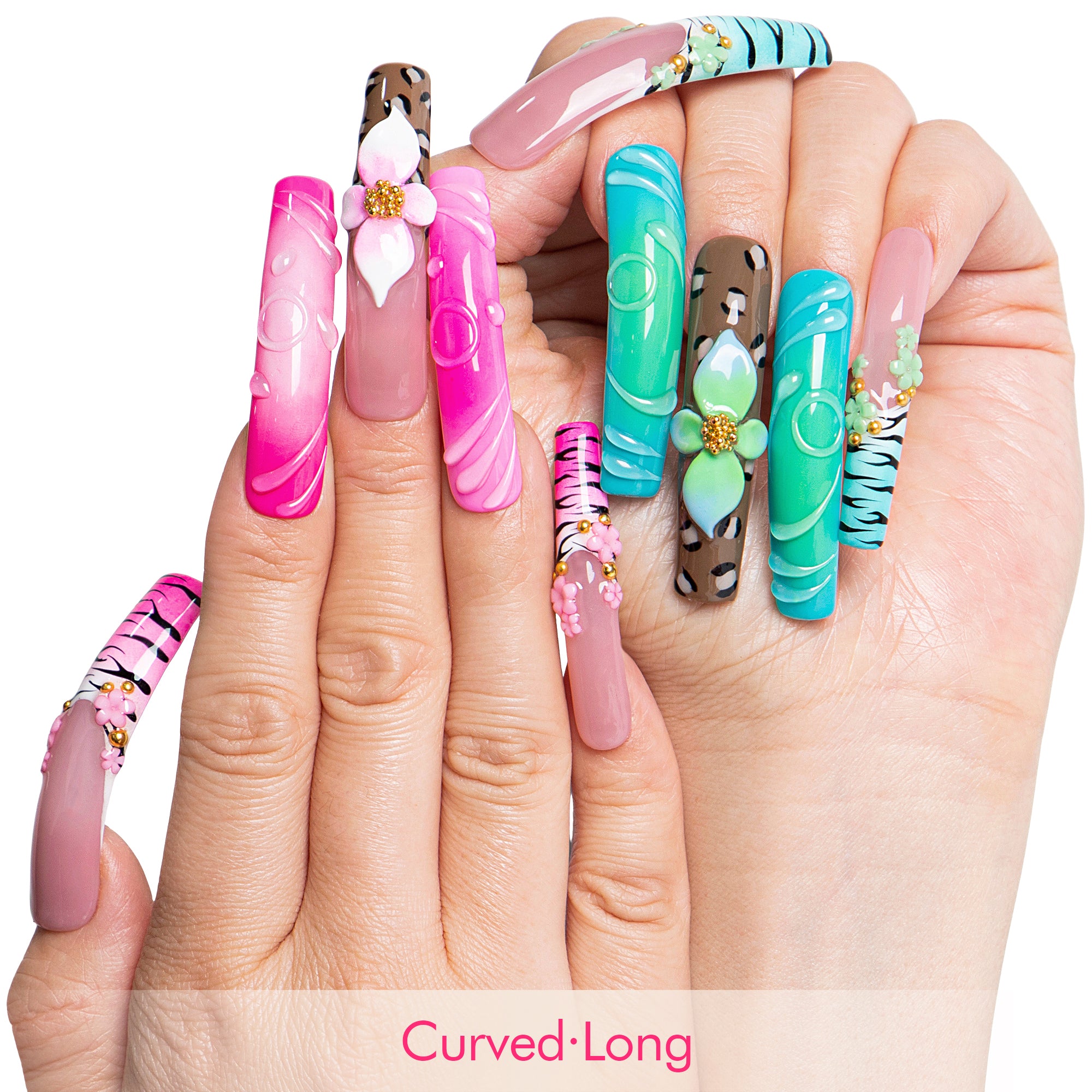 Pop Jungle Handmade Nails H773