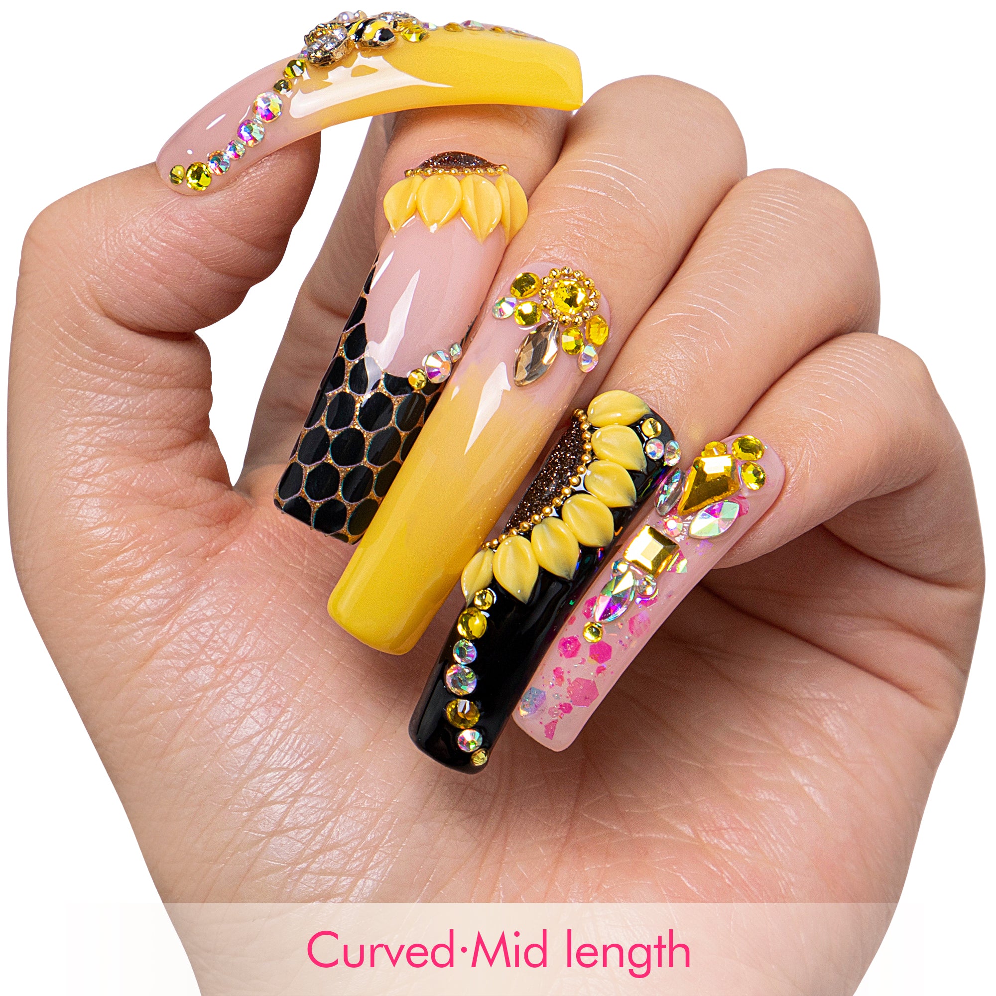Gilded Honey Handmade Nails H778