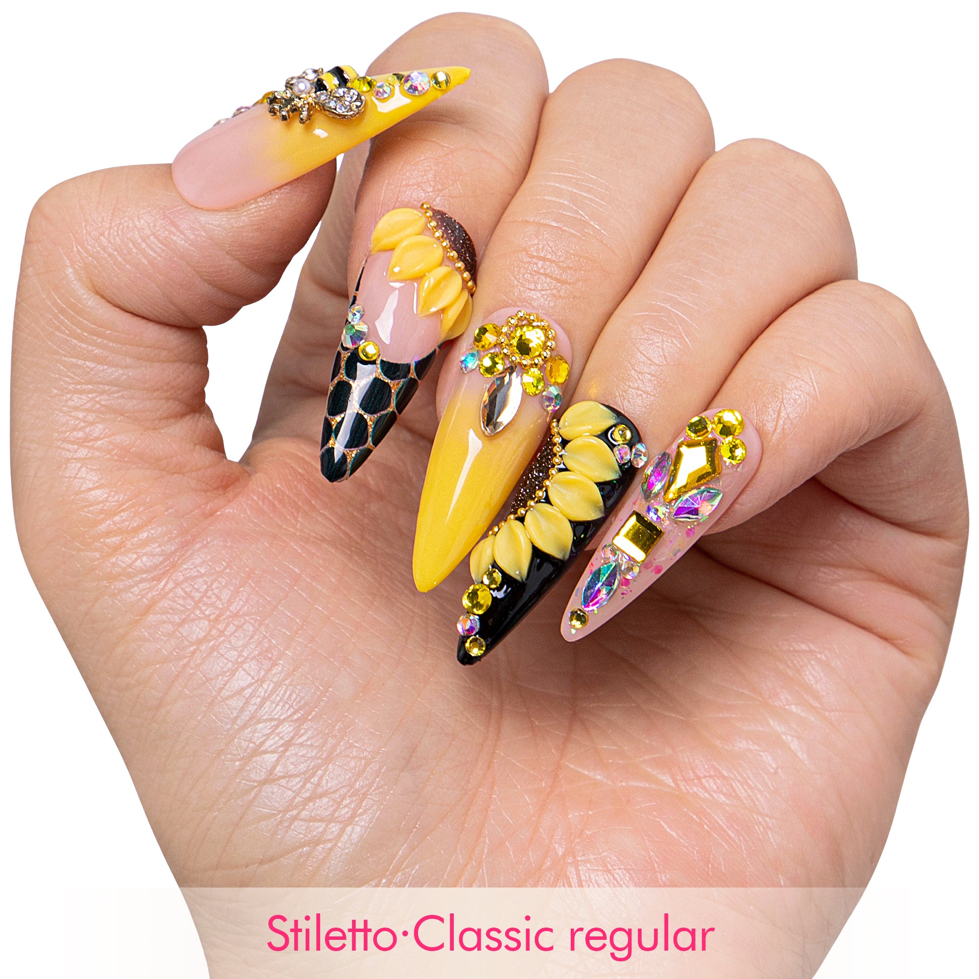 Gilded Honey Handmade Nails H778