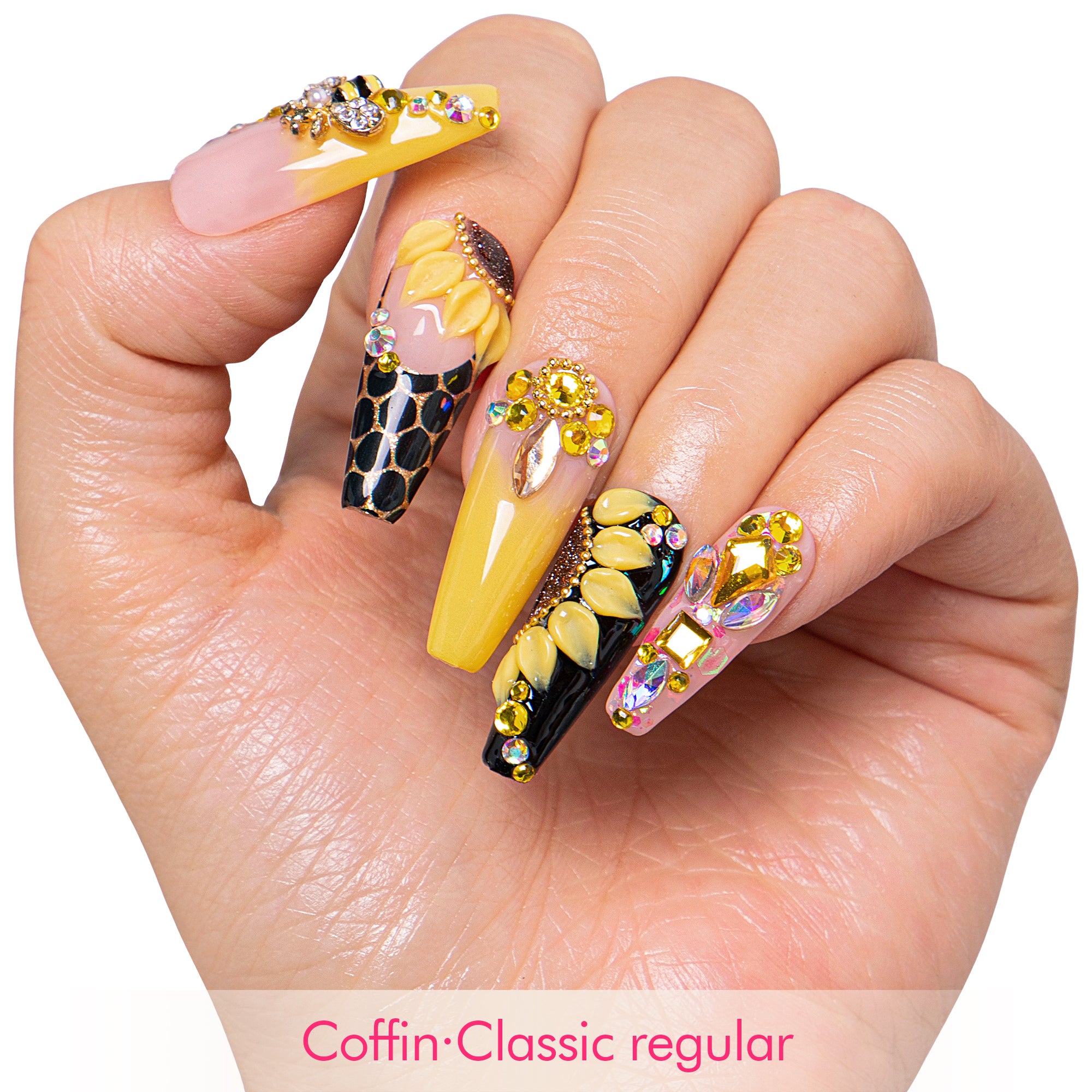 Gilded Honey Handmade Nails H778