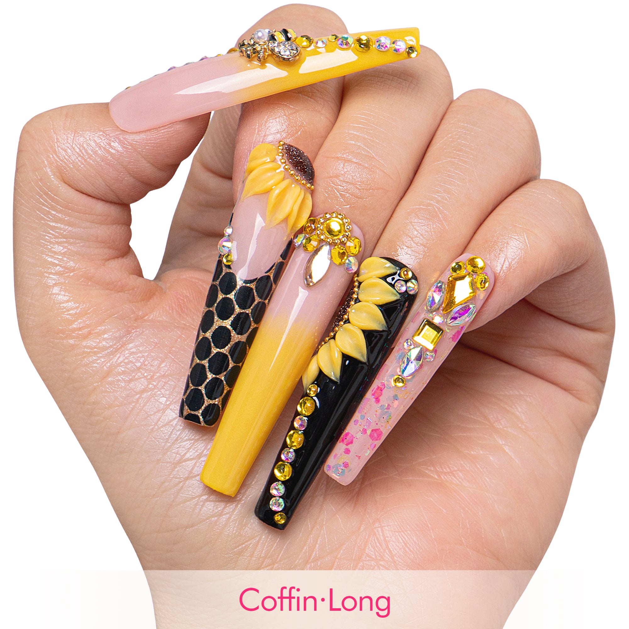 Gilded Honey Handmade Nails H778