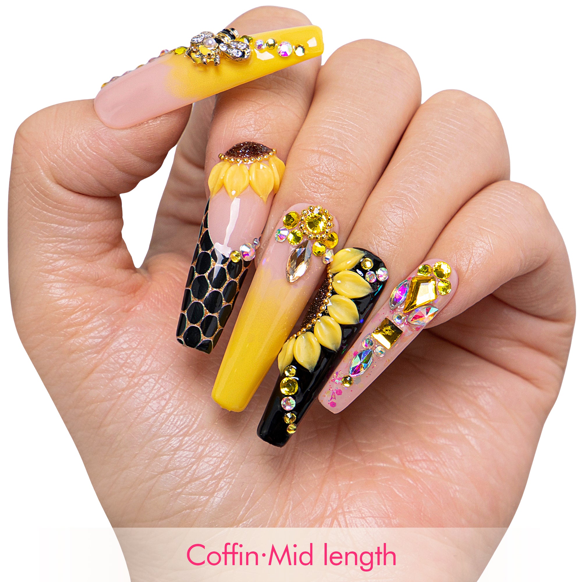Gilded Honey Handmade Nails H778