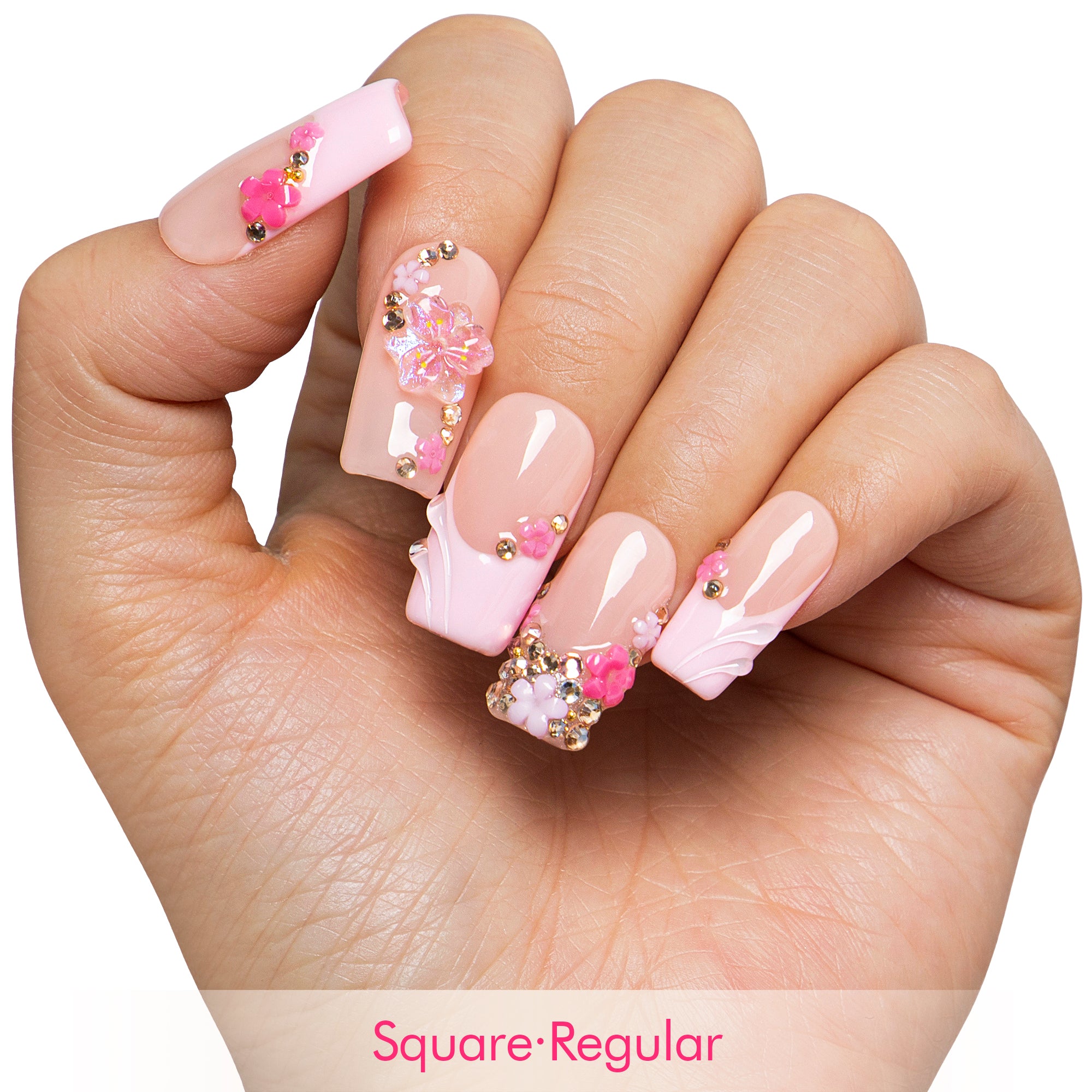 Rose Dew Handmade Nails H789