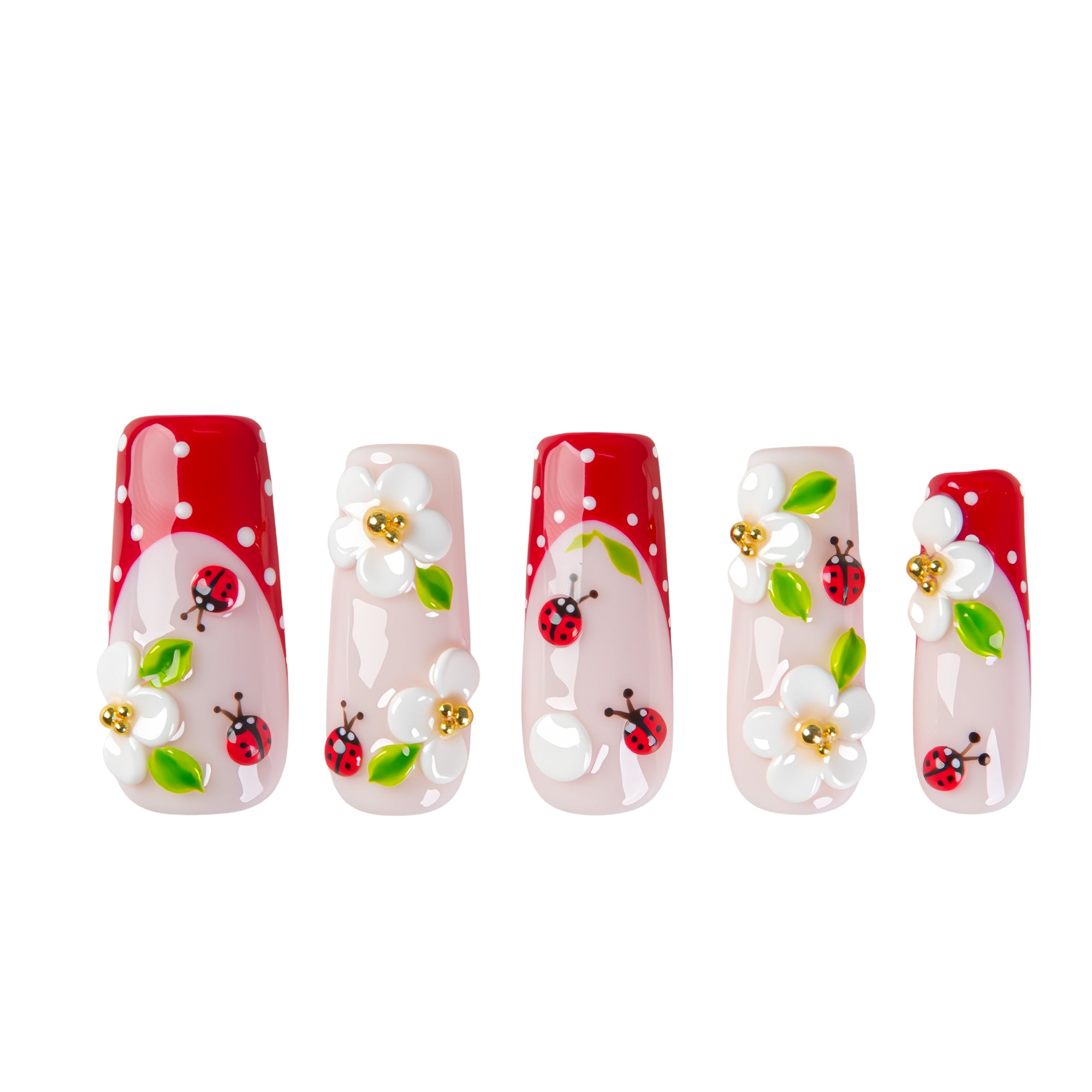 Spring Whispers Handmade Nails H792