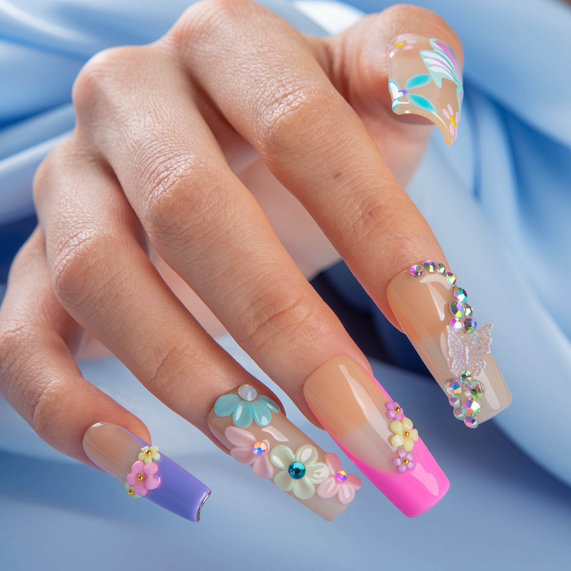 Hue Hoppers Handmade Nails H803