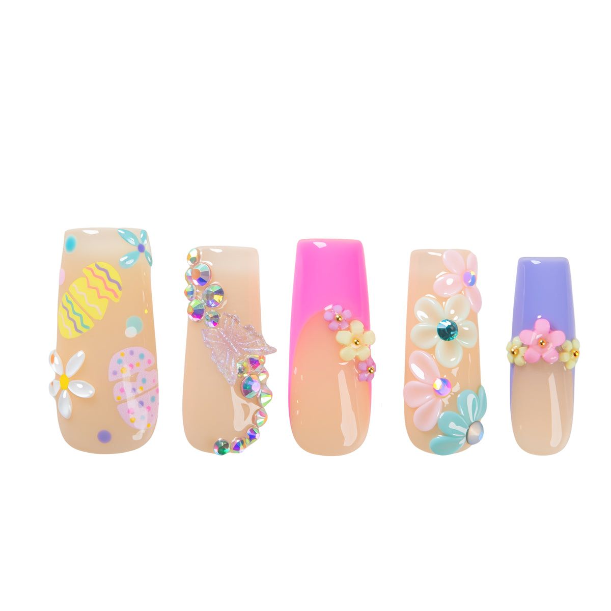 Hue Hoppers Handmade Nails H803