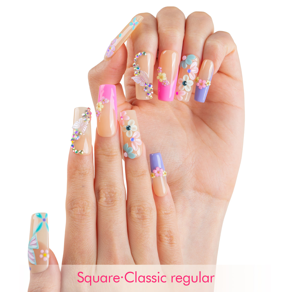 Hue Hoppers Handmade Nails H803