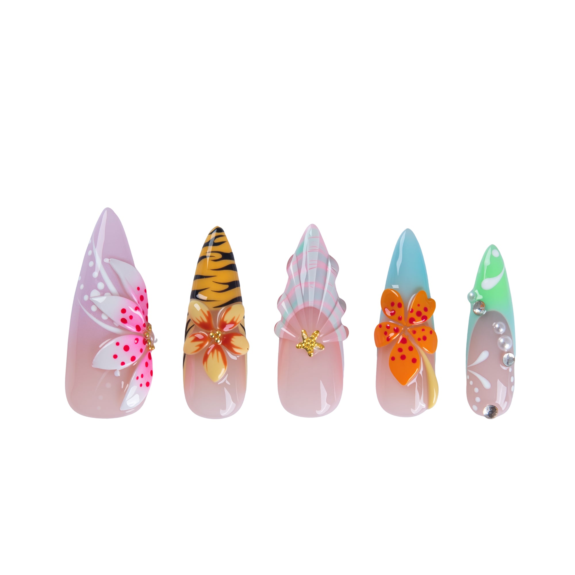Island Garden Handmade Nails H806