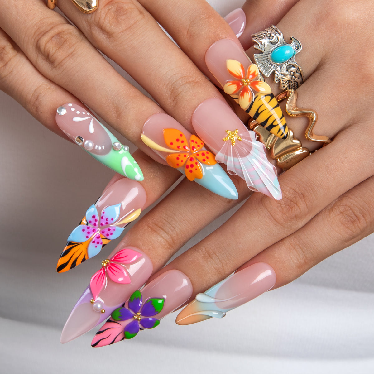 Island Garden Handmade Nails H806