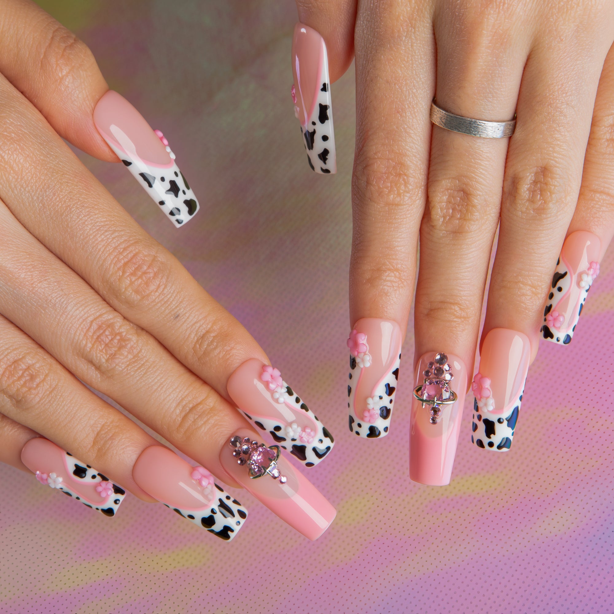 Pink Rodeo Handmade Nails H816