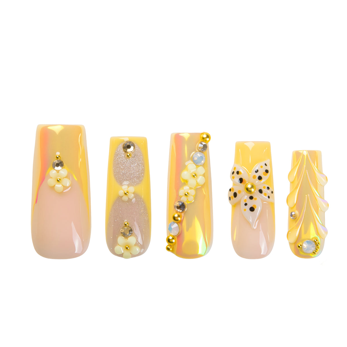 Soft Moonlight Handmade Nails H818