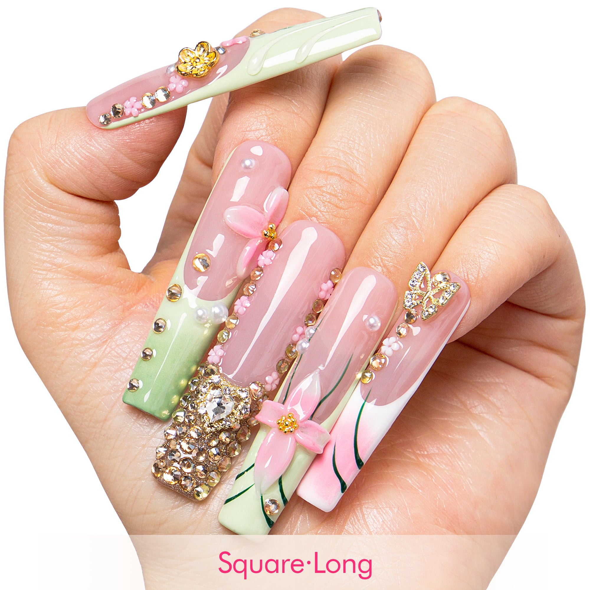 Blush Moment Handmade Nails H821