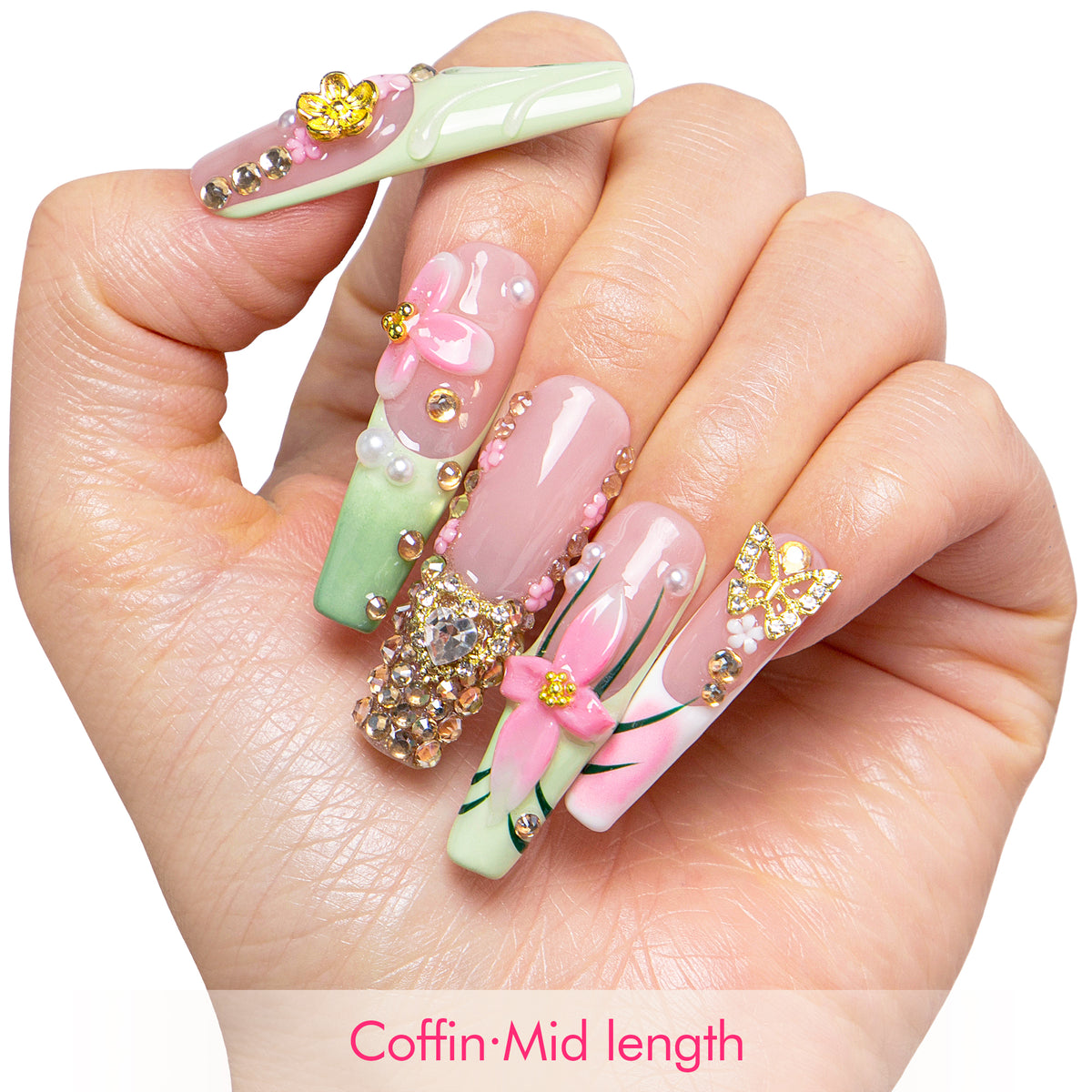 Blush Moment Handmade Nails H821