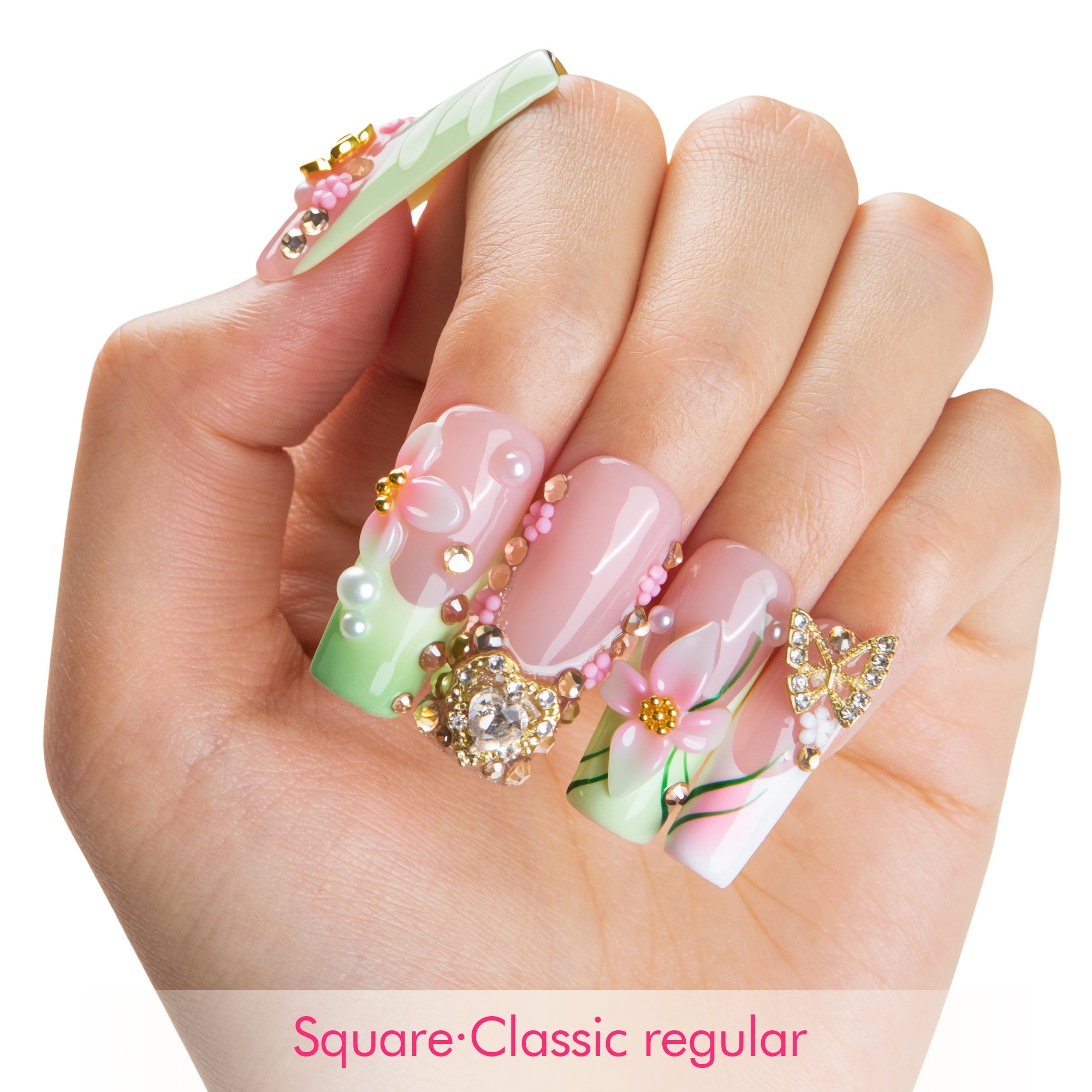 Blush Moment Handmade Nails H821