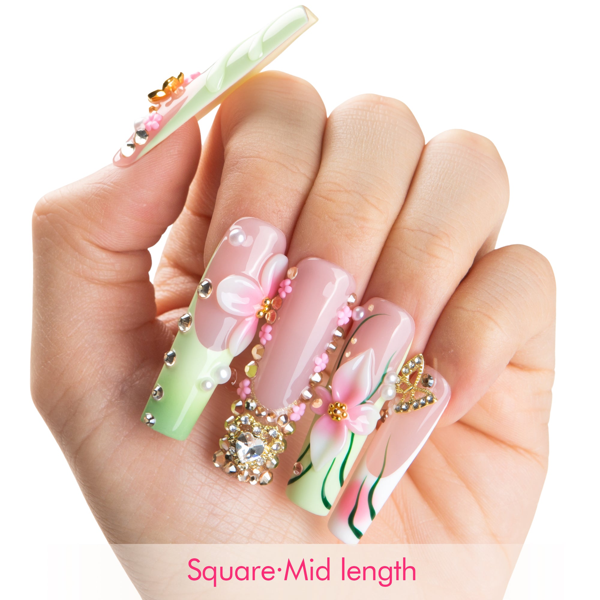 Blush Moment Handmade Nails H821