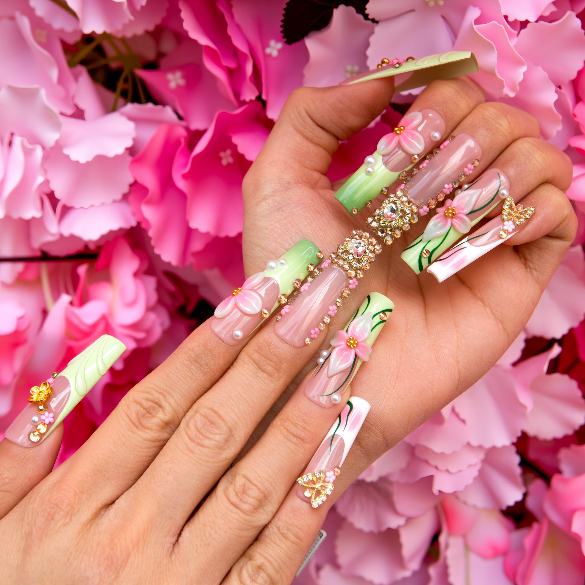 Blush Moment Handmade Nails H821