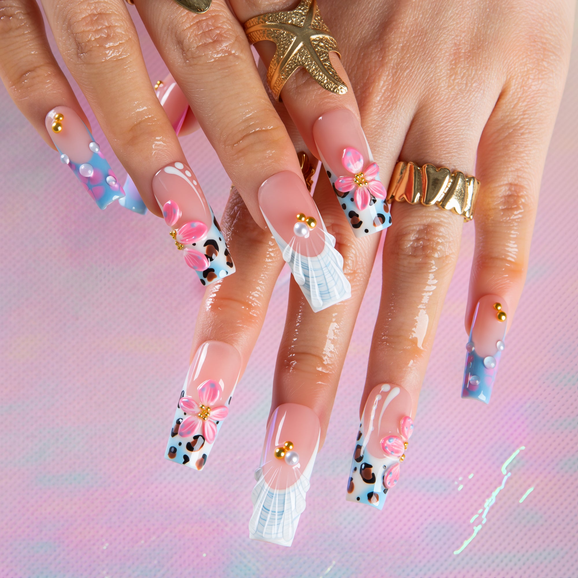 Cowgirl Candy Handmade Nails H827