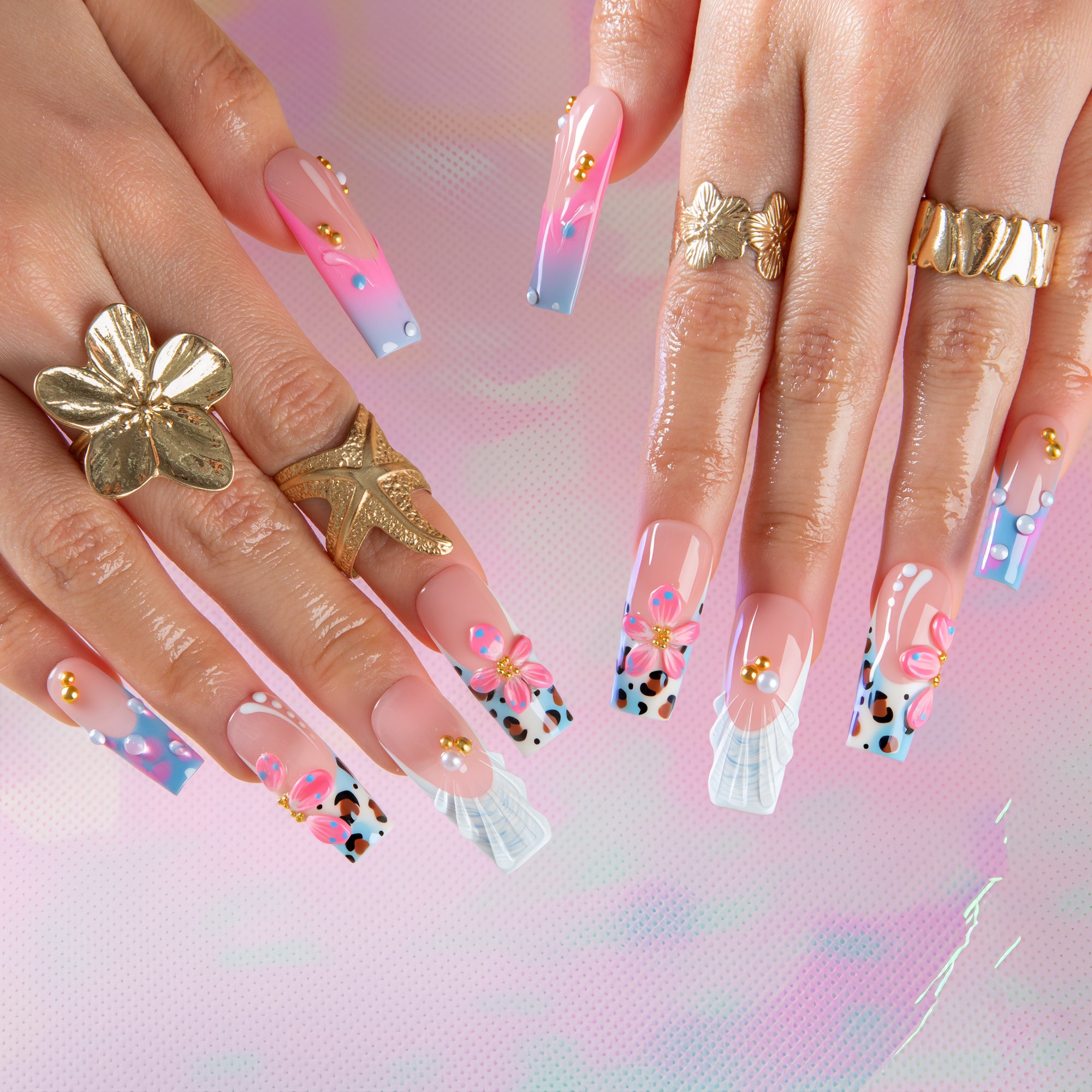 Cowgirl Candy Handmade Nails H827