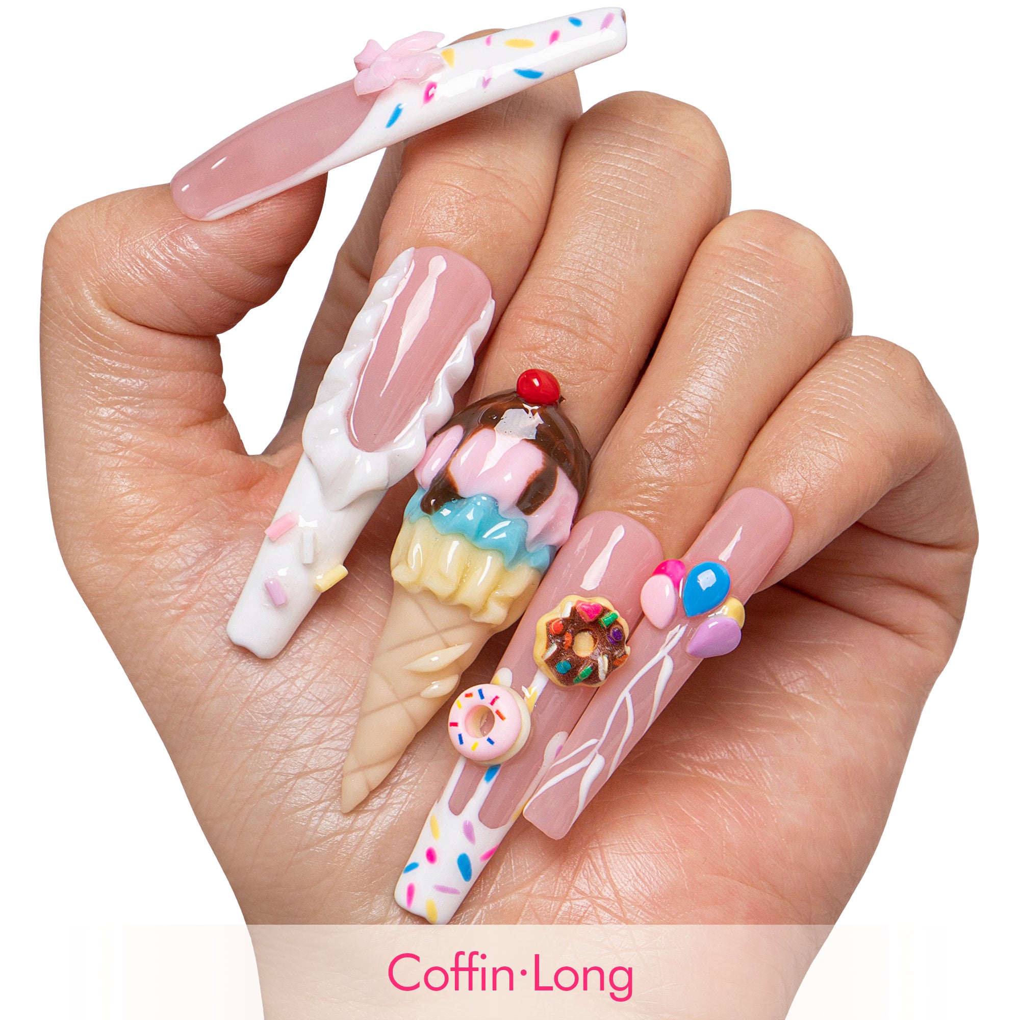 Sweet Cone Handmade Nails H830