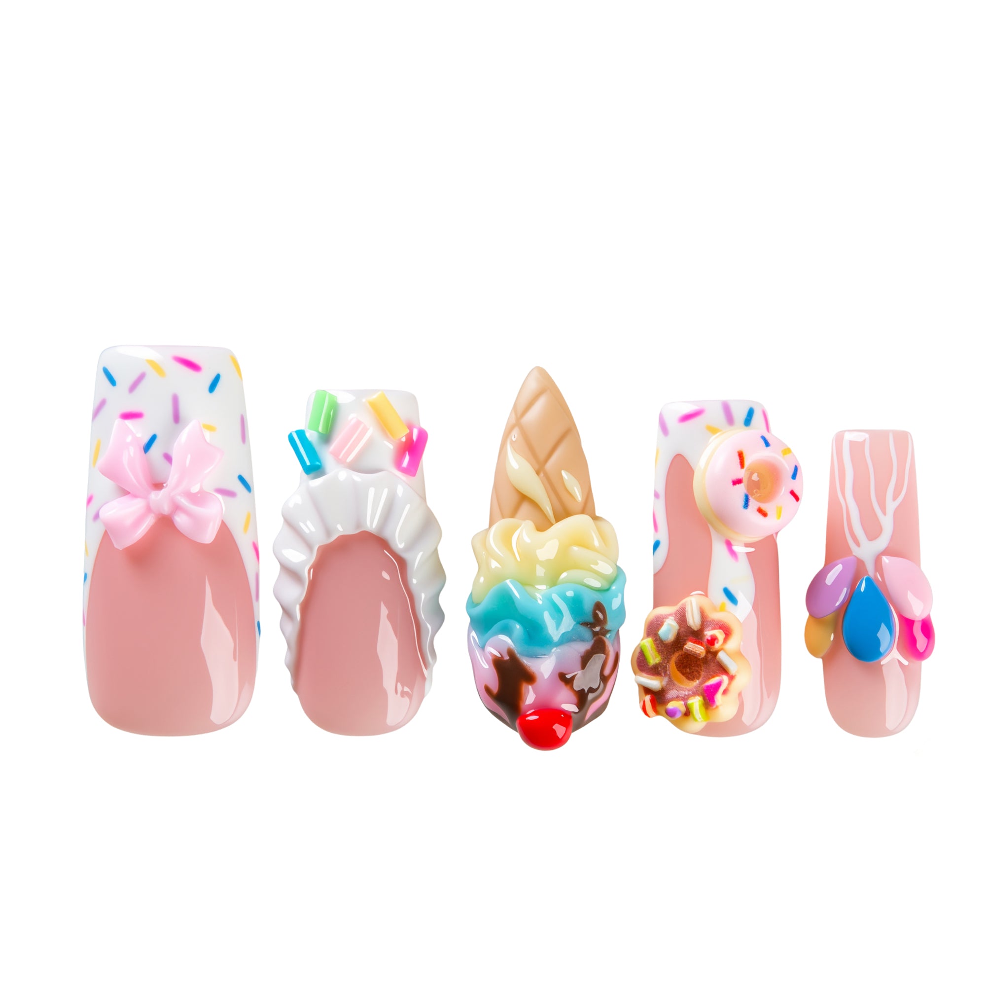 Sweet Cone Handmade Nails H830
