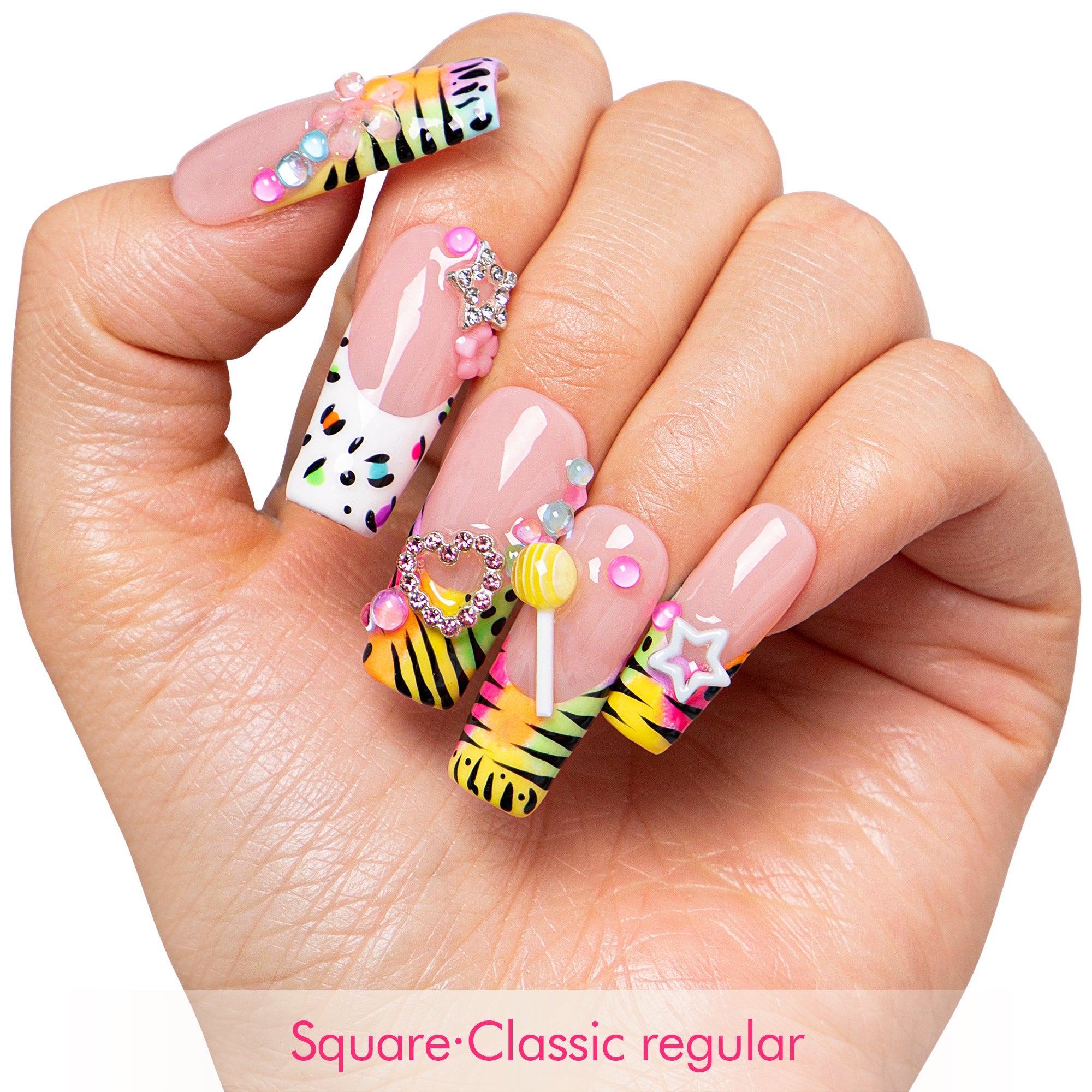 Wild Pop Handmade Nails H833