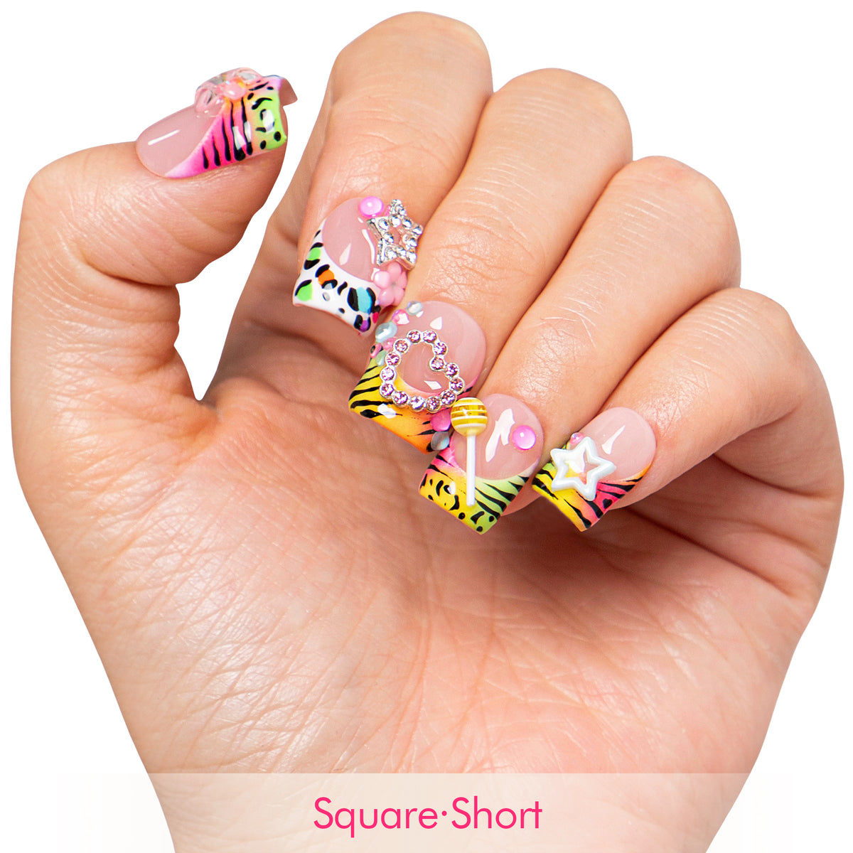 Wild Pop Handmade Nails H833