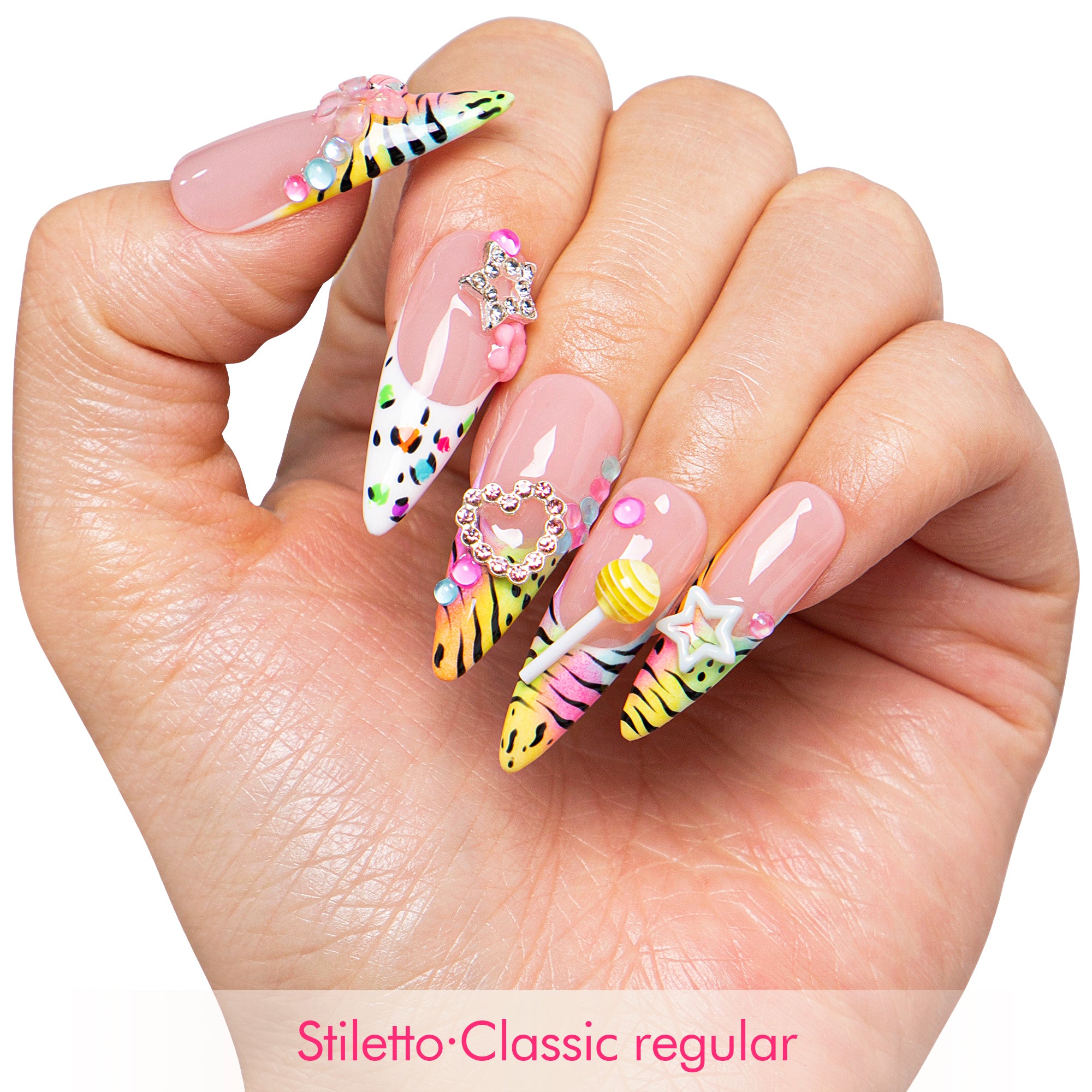 Wild Pop Handmade Nails H833