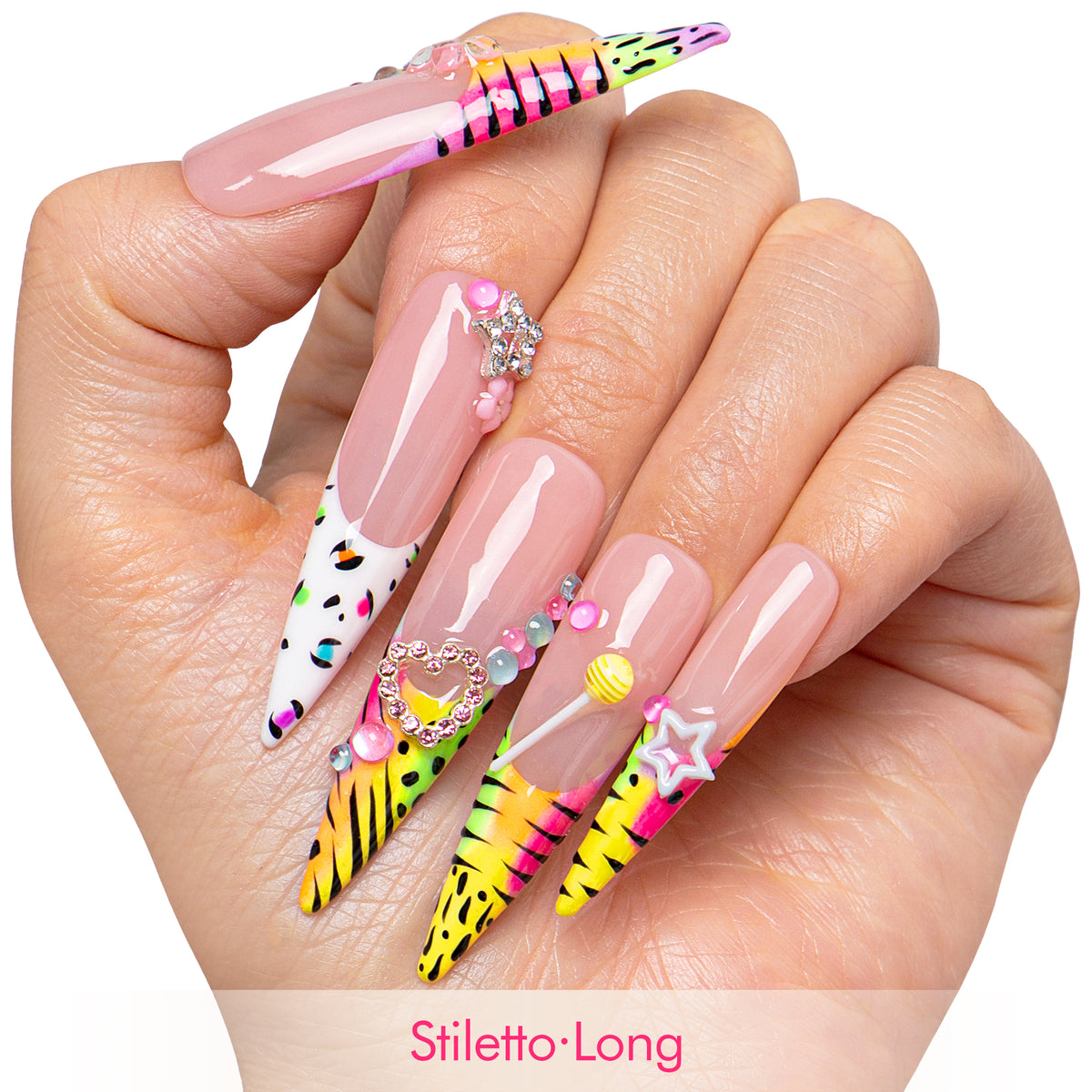 Wild Pop Handmade Nails H833