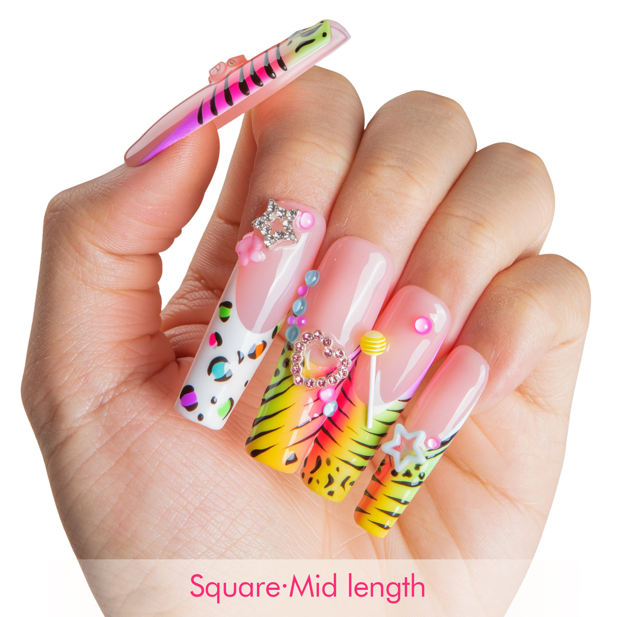 Wild Pop Handmade Nails H833
